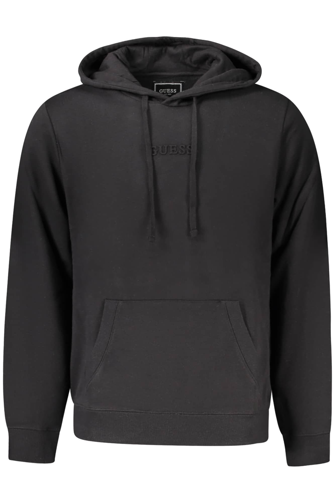 GUESS VAQUEROS SUDADERA SIN CREMALLERA HOMBRE NEGRO