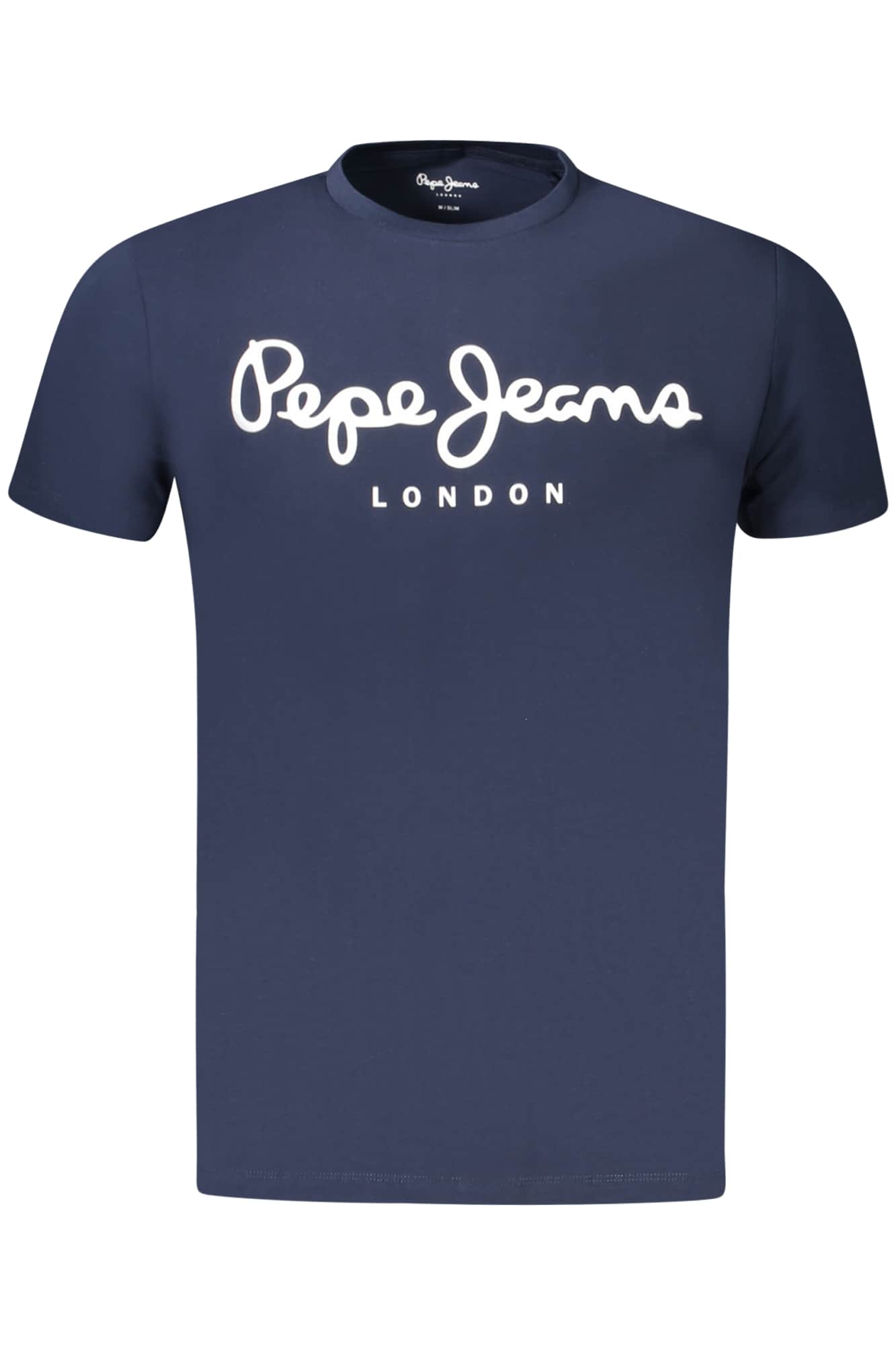 Pepe vaqueros manga corta t-camisa hombre negro