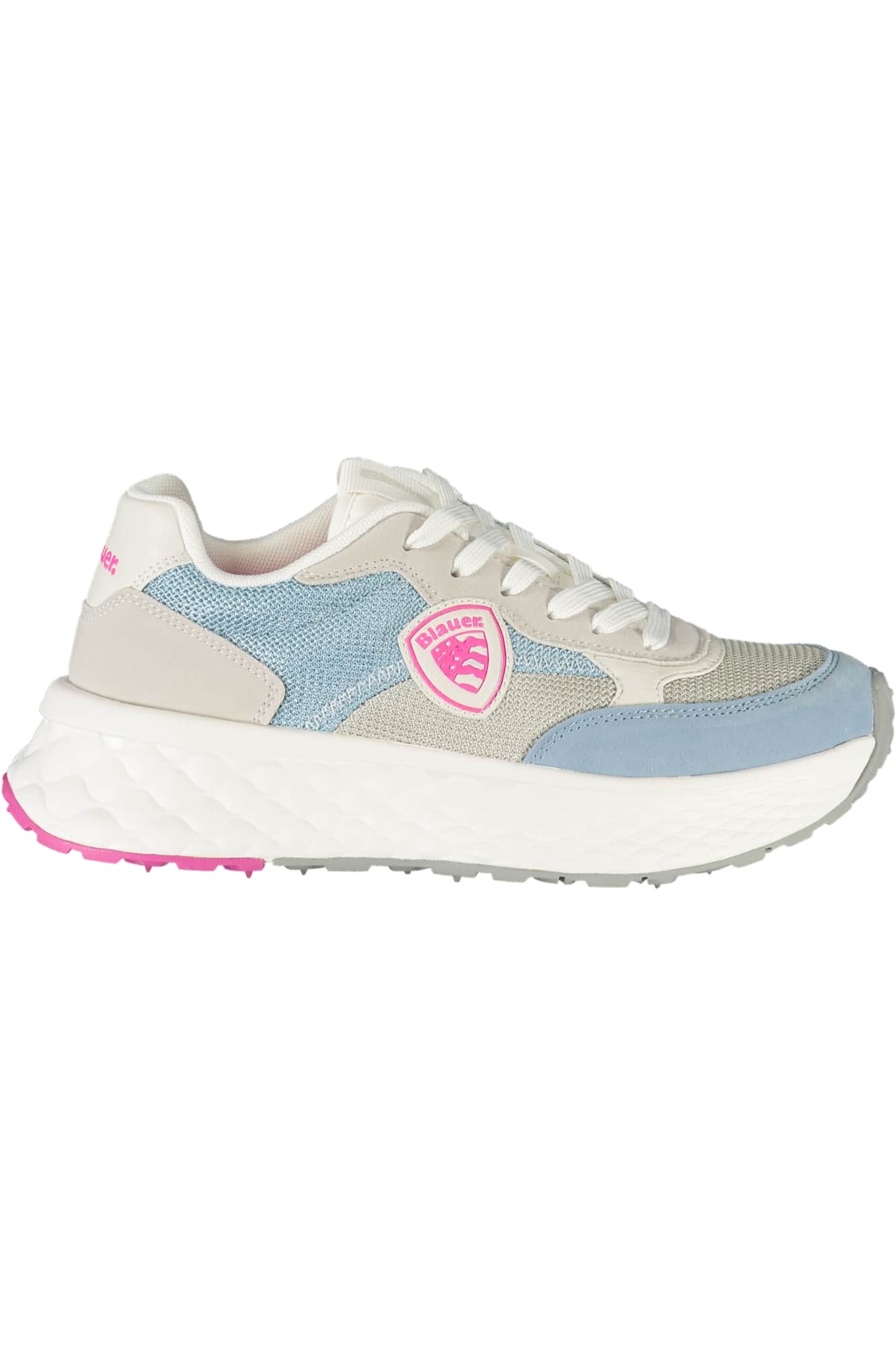 Blauer mujer zapatillas deportivas azul