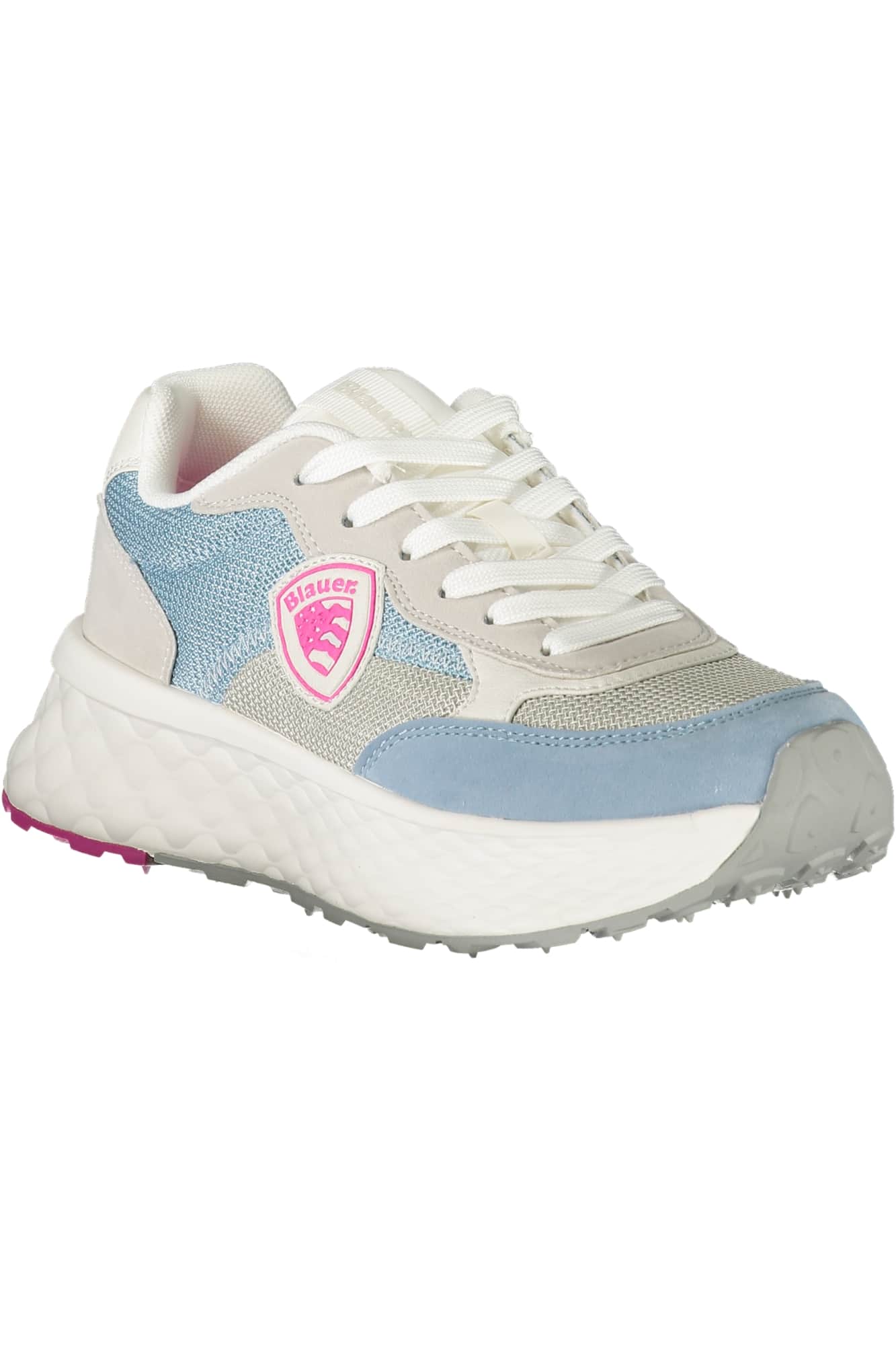 Blauer mujer zapatillas deportivas azul