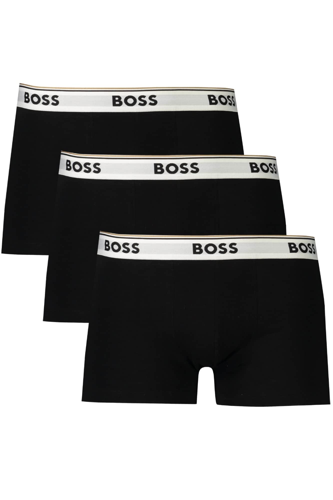 Boss hombre negro bóxer