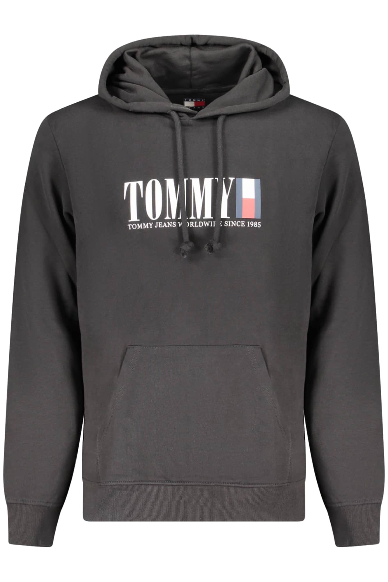 Tommy Hilfiger hombre negro con cremallera sudadera