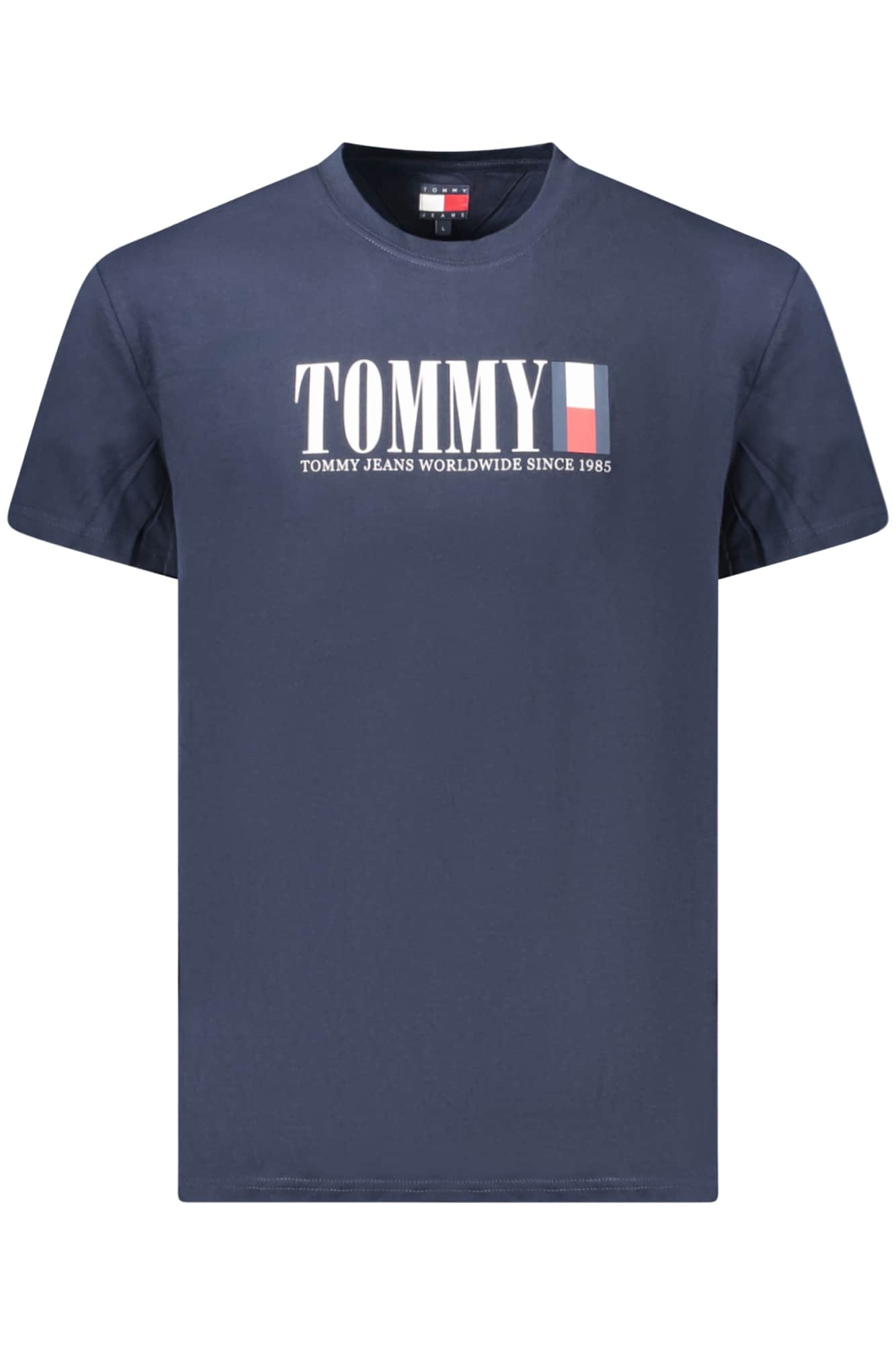 Tommy Hilfiger hombre manga corta t-camisa azul