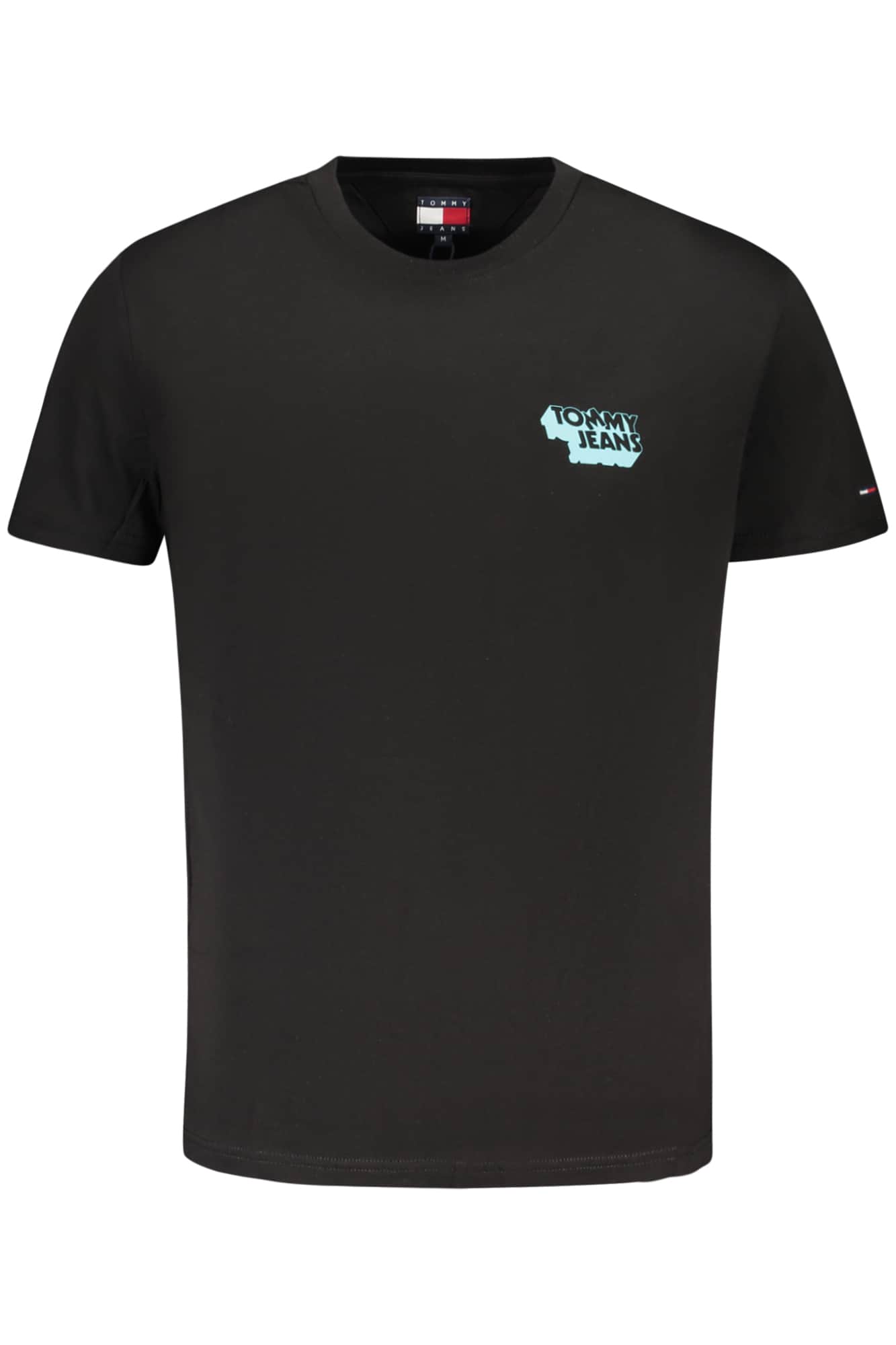 Tommy Hilfiger hombre manga corta t-camisa negro