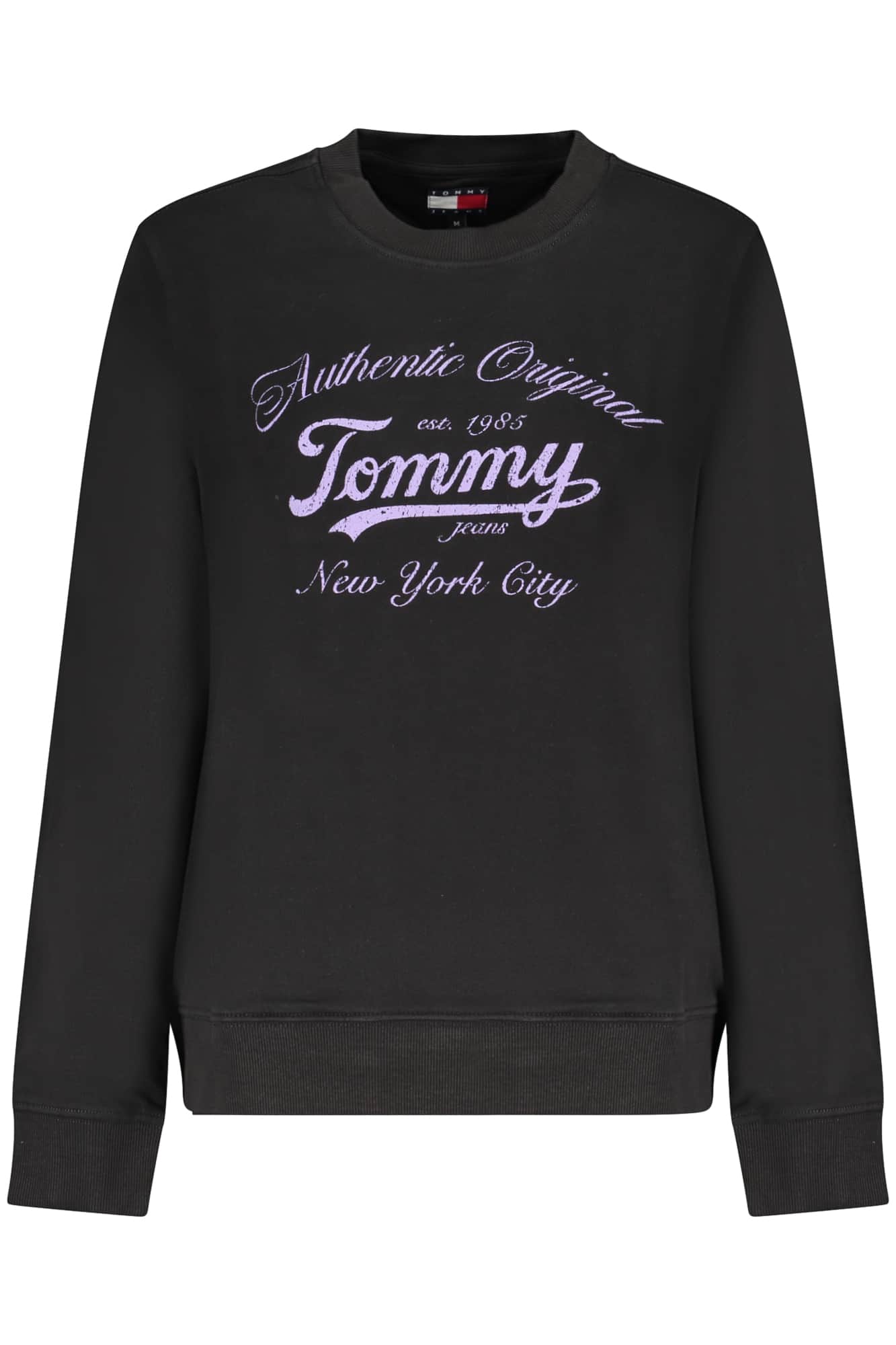 Tommy Hilfiger mujer negro con cremallera sudadera