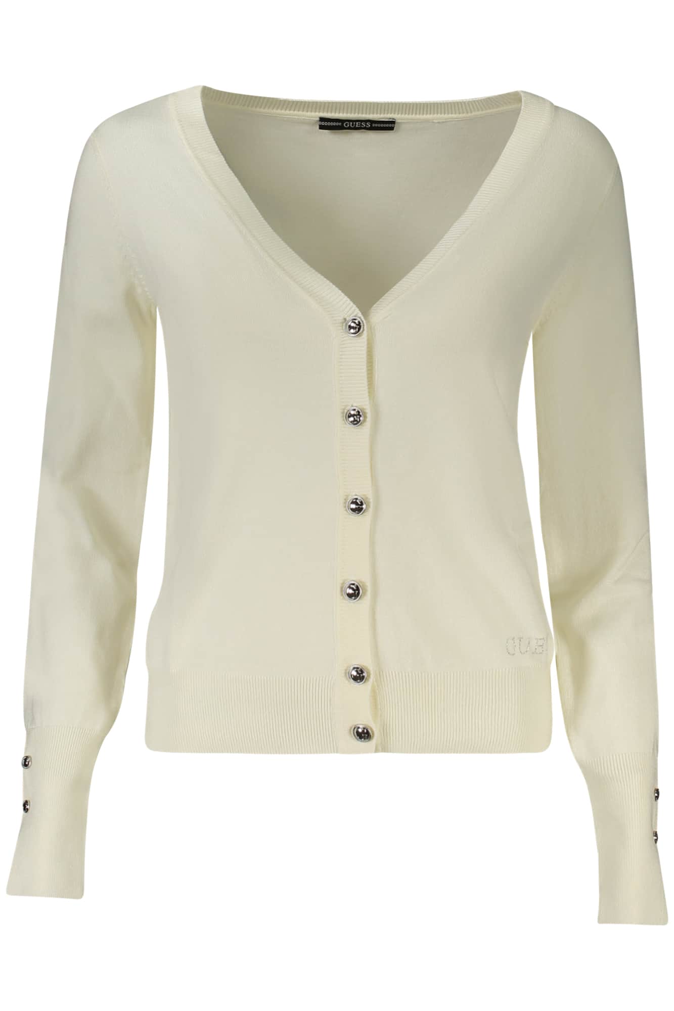 Guess vaqueros mujer cárdigan blanco