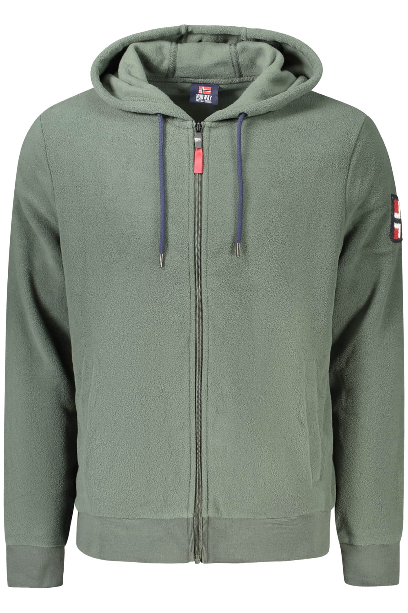 Norway 1963 hombre verde con cremallera sudadera