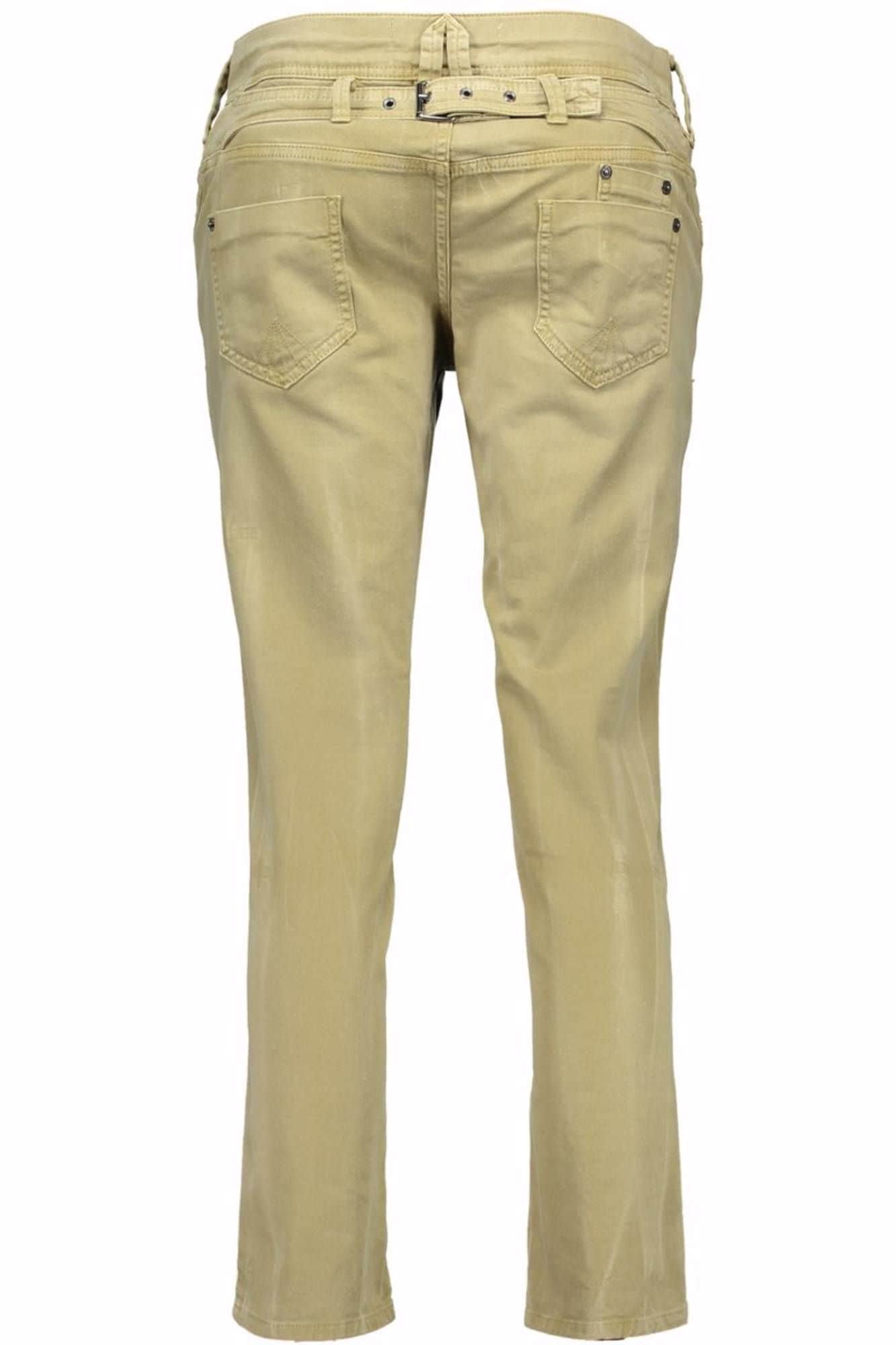 John Galliano mujer verde pantalón capri pantalón