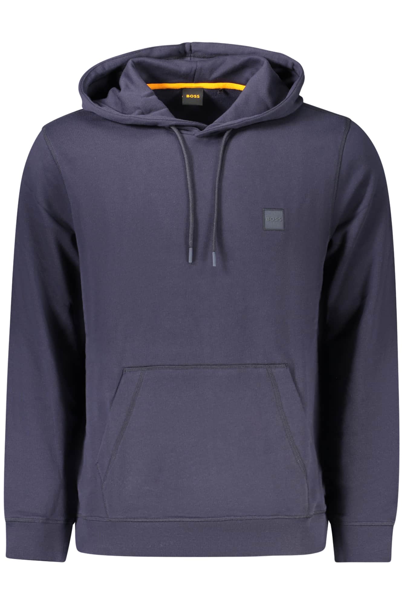 Boss hombre azul con cremallera sudadera