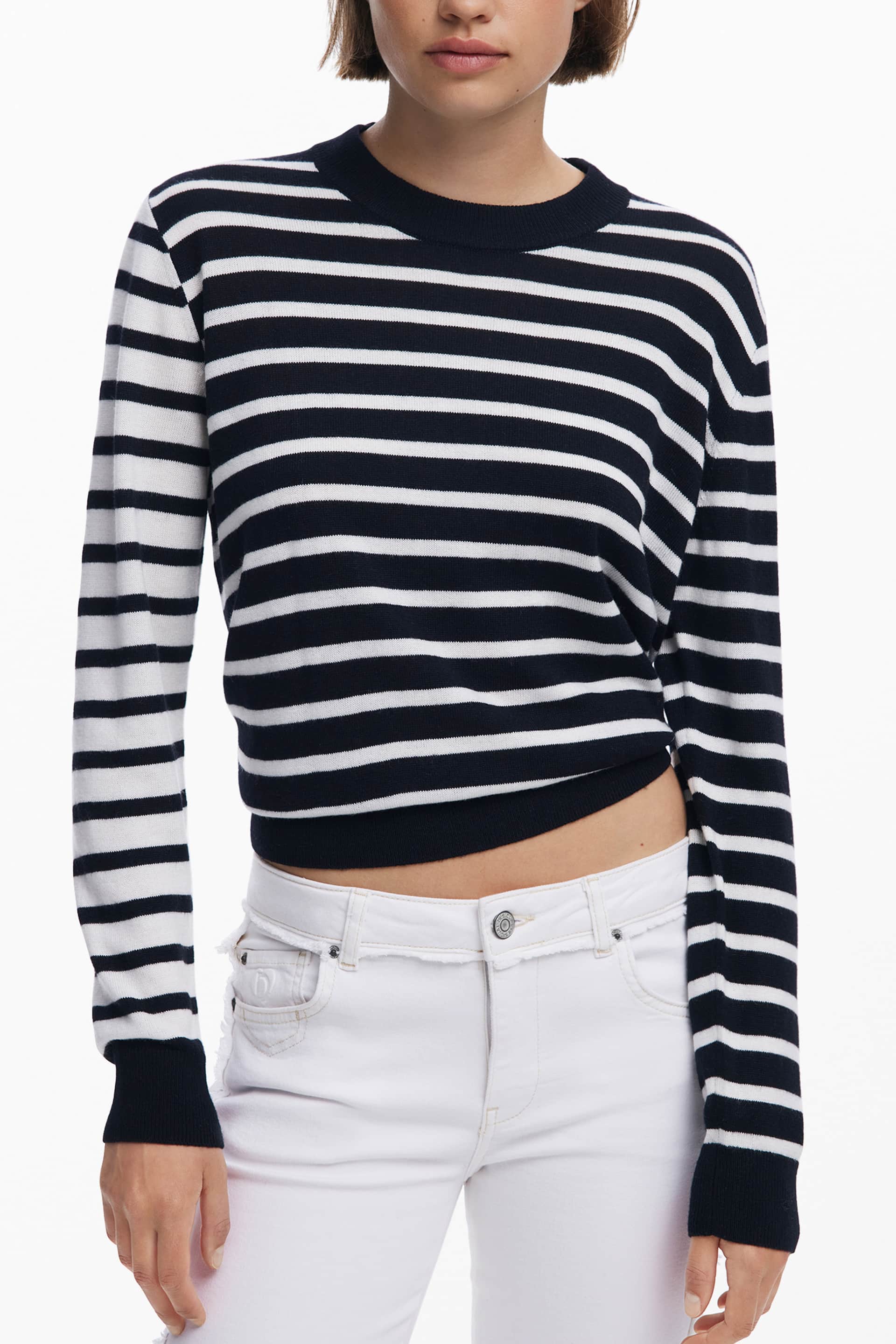 Desigual mujer negro jersey
