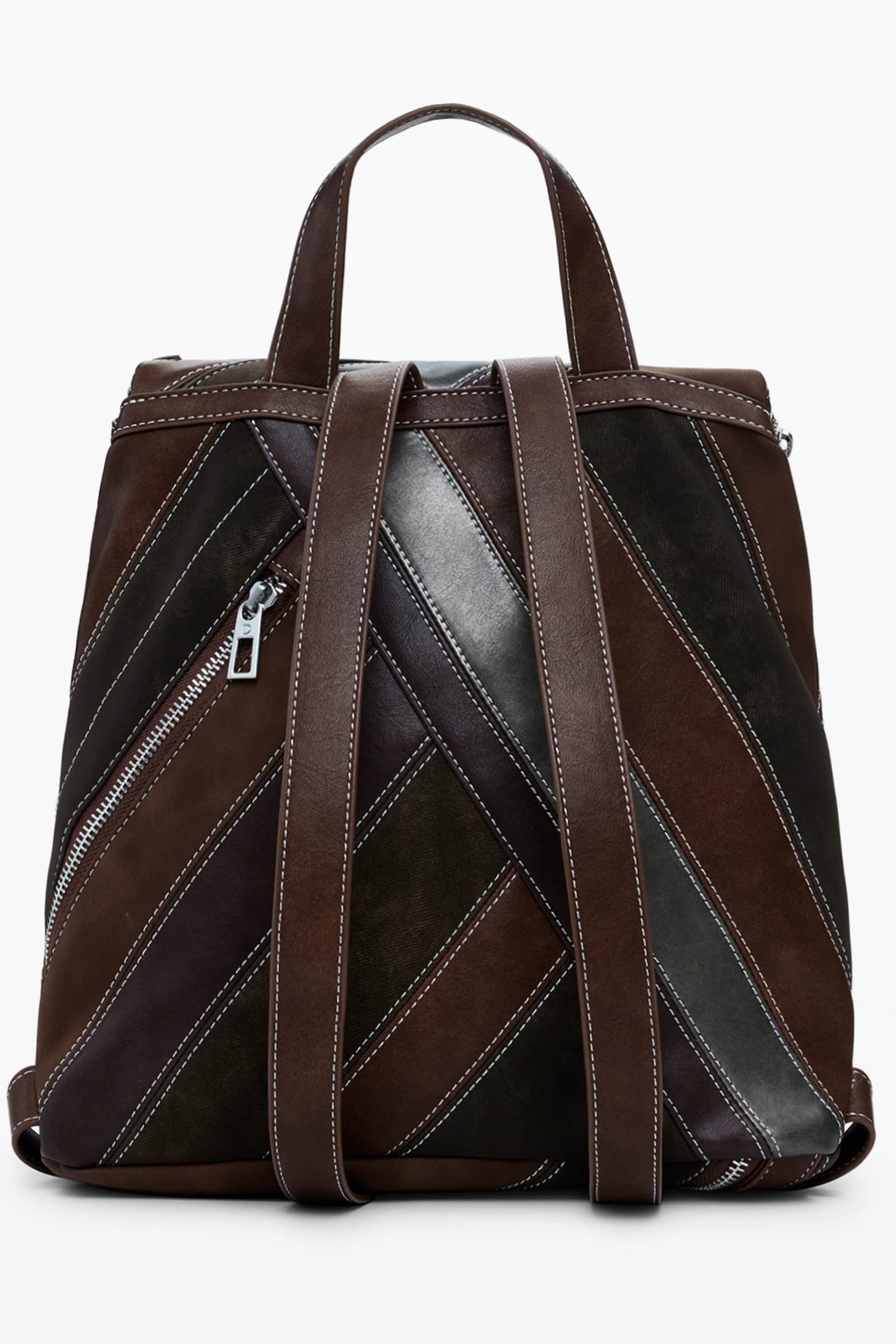 Desigual mujer marrón mochila