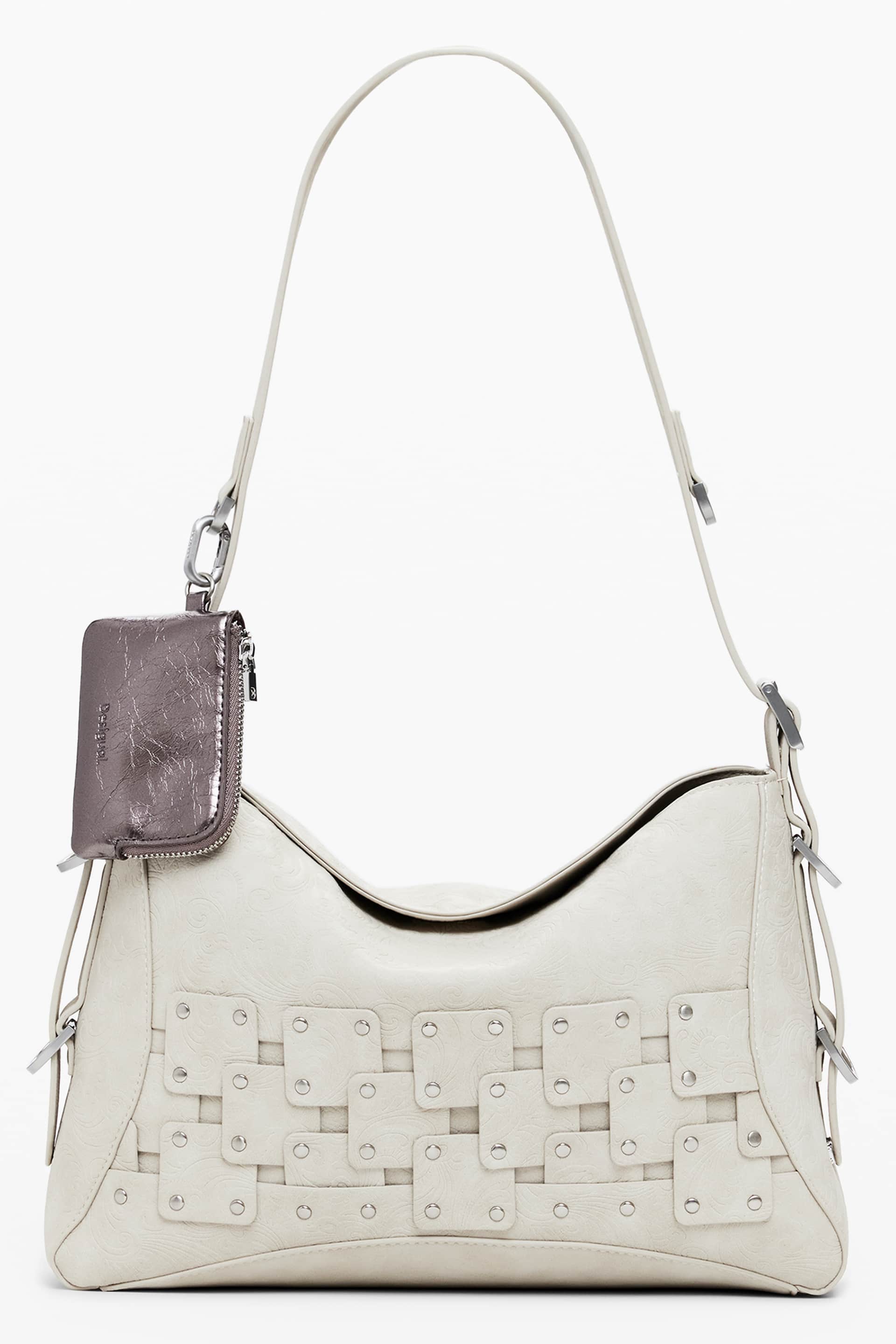 Desigual mujer beige bolso