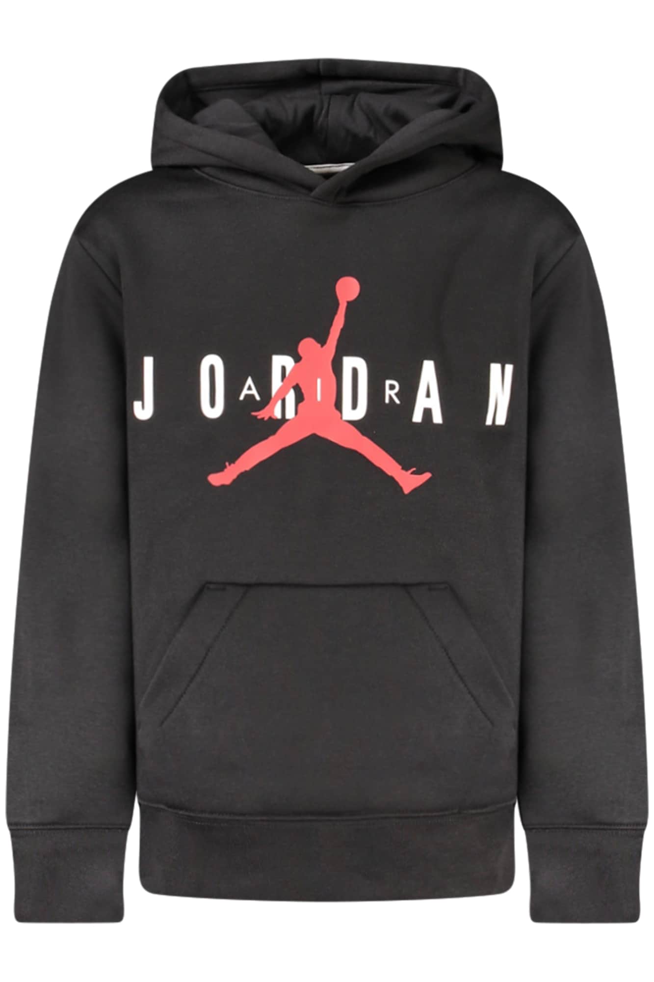 Jordan hombre rojo con cremallera sudadera
