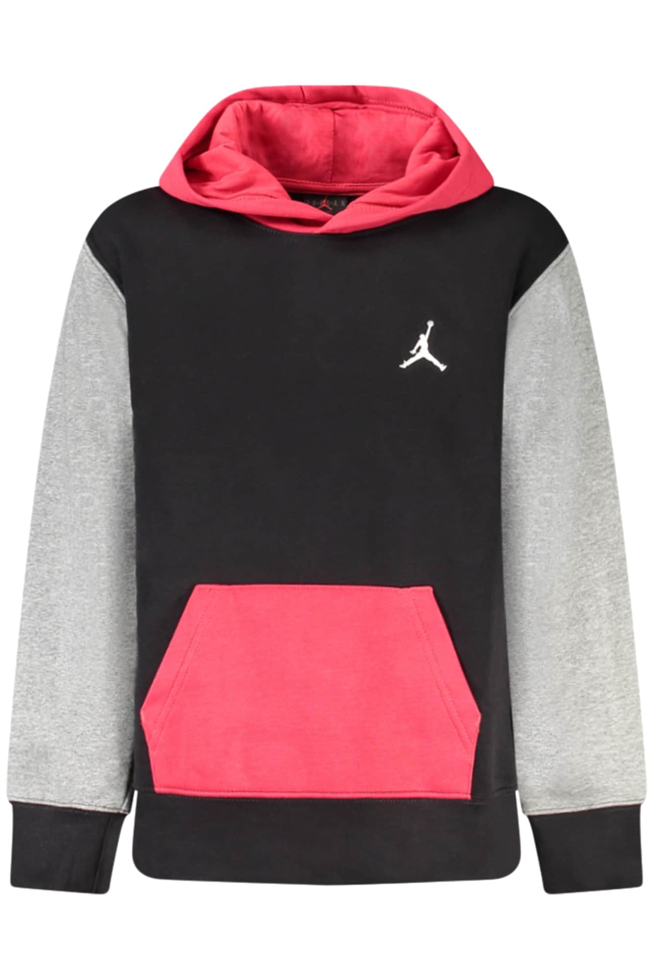 Jordan hombre negro con cremallera sudadera