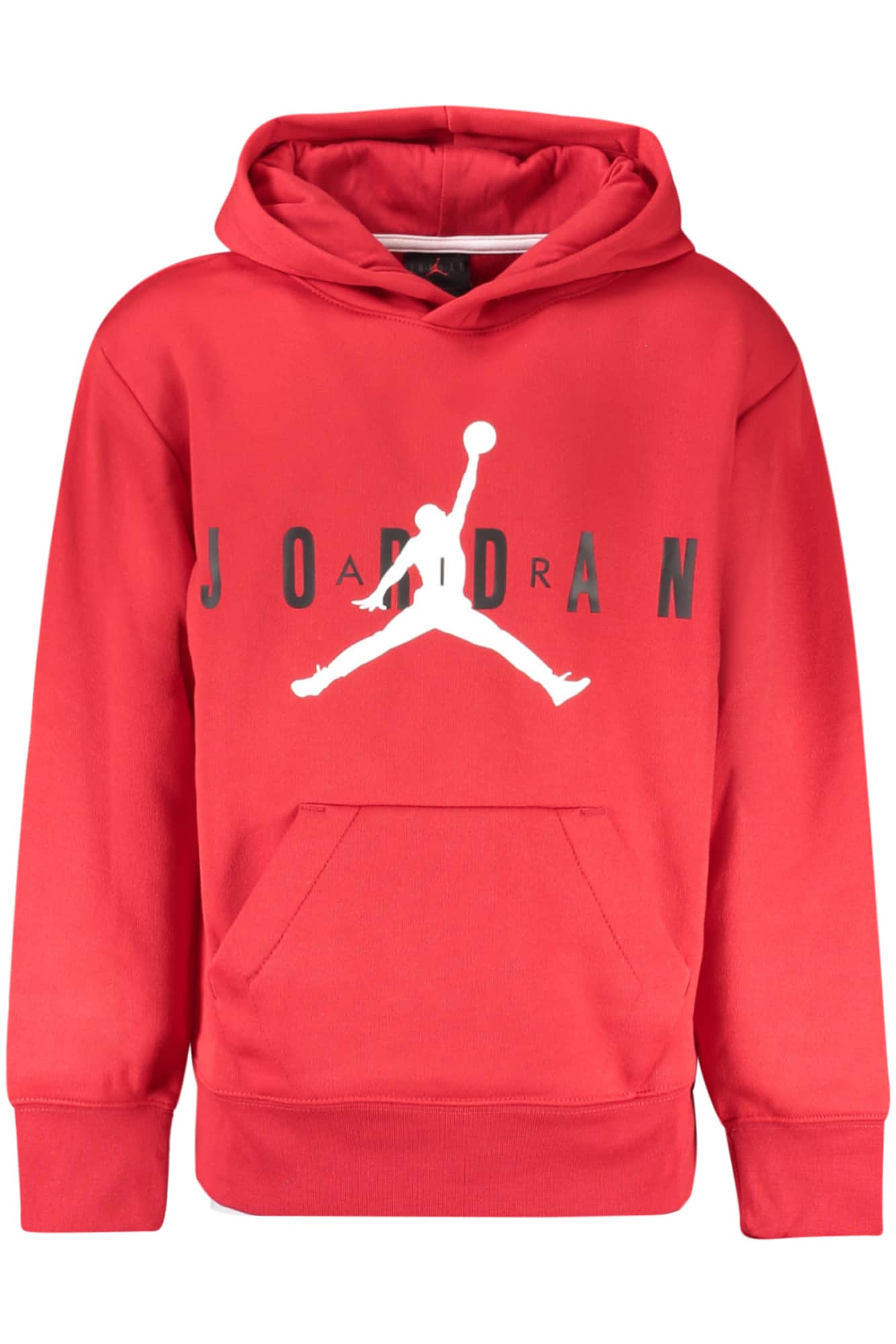 Jordan hombre rojo con cremallera sudadera