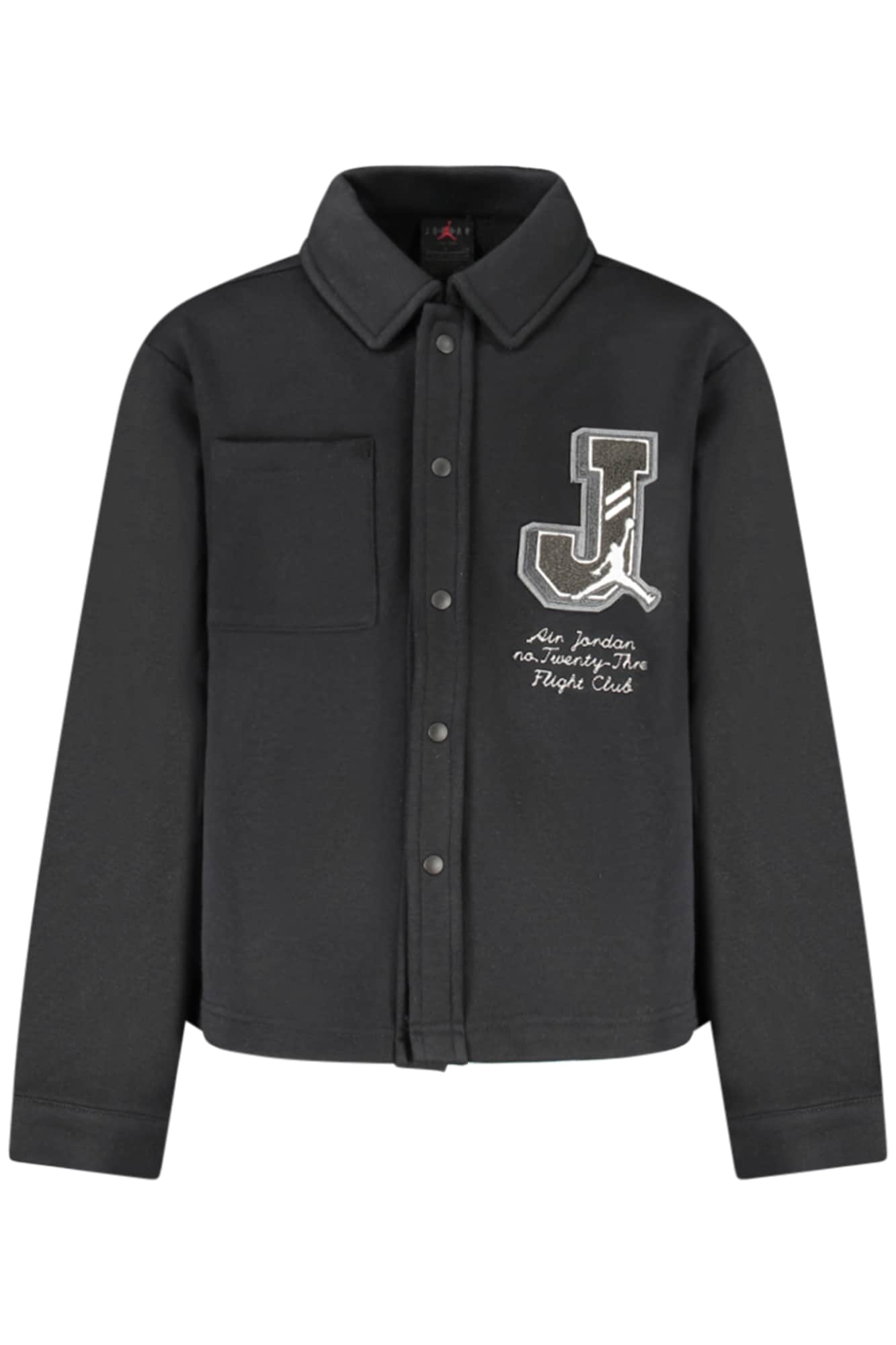 Jordan hombre negro con cremallera sudadera