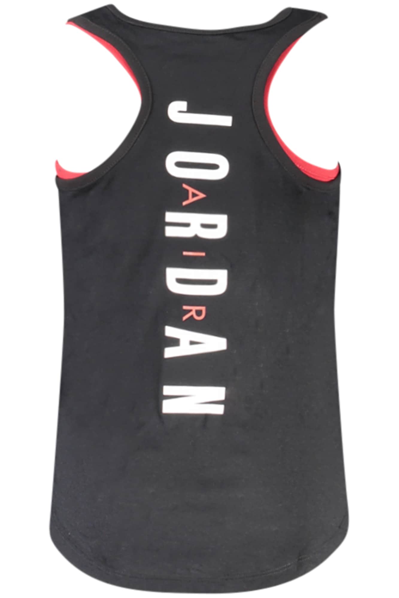 Jordan niñas negro camiseta de tirantes