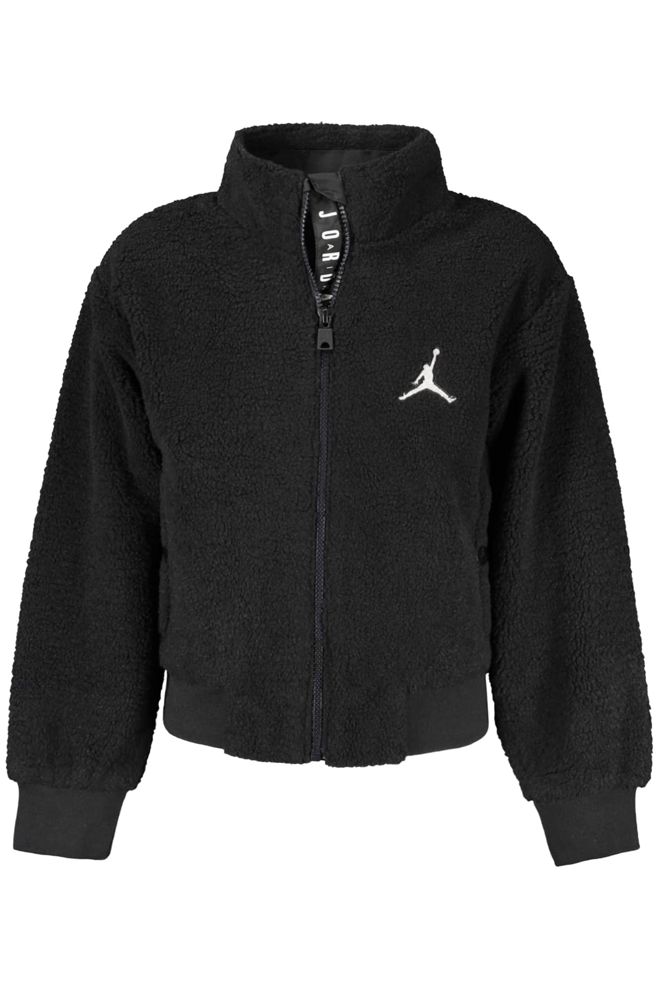 Jordan mujer negro con cremallera sudadera