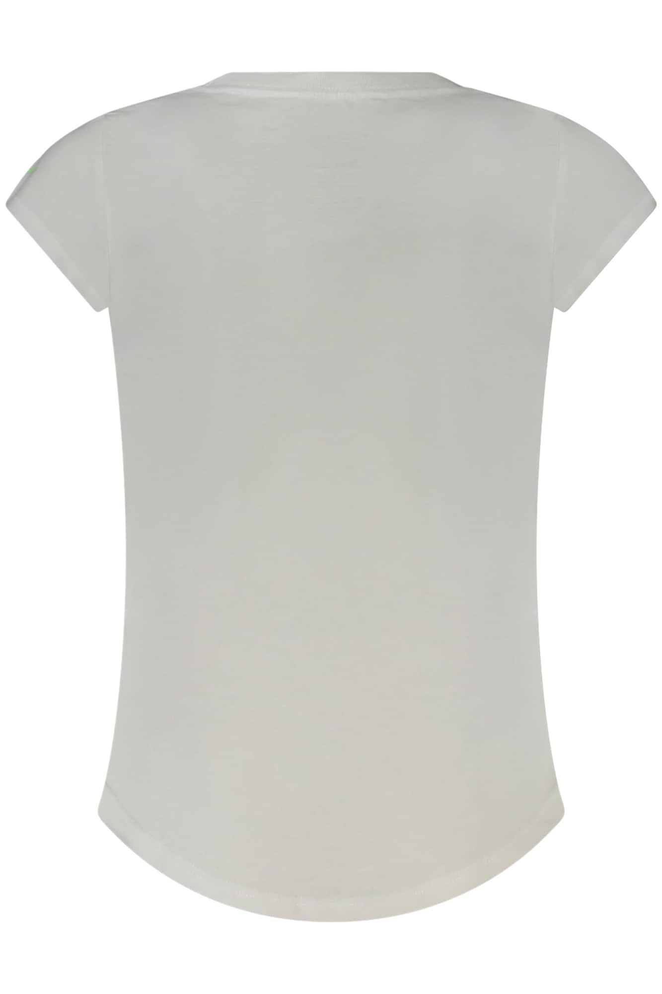 Nike manga corta t-camisa para niñas, blanco
