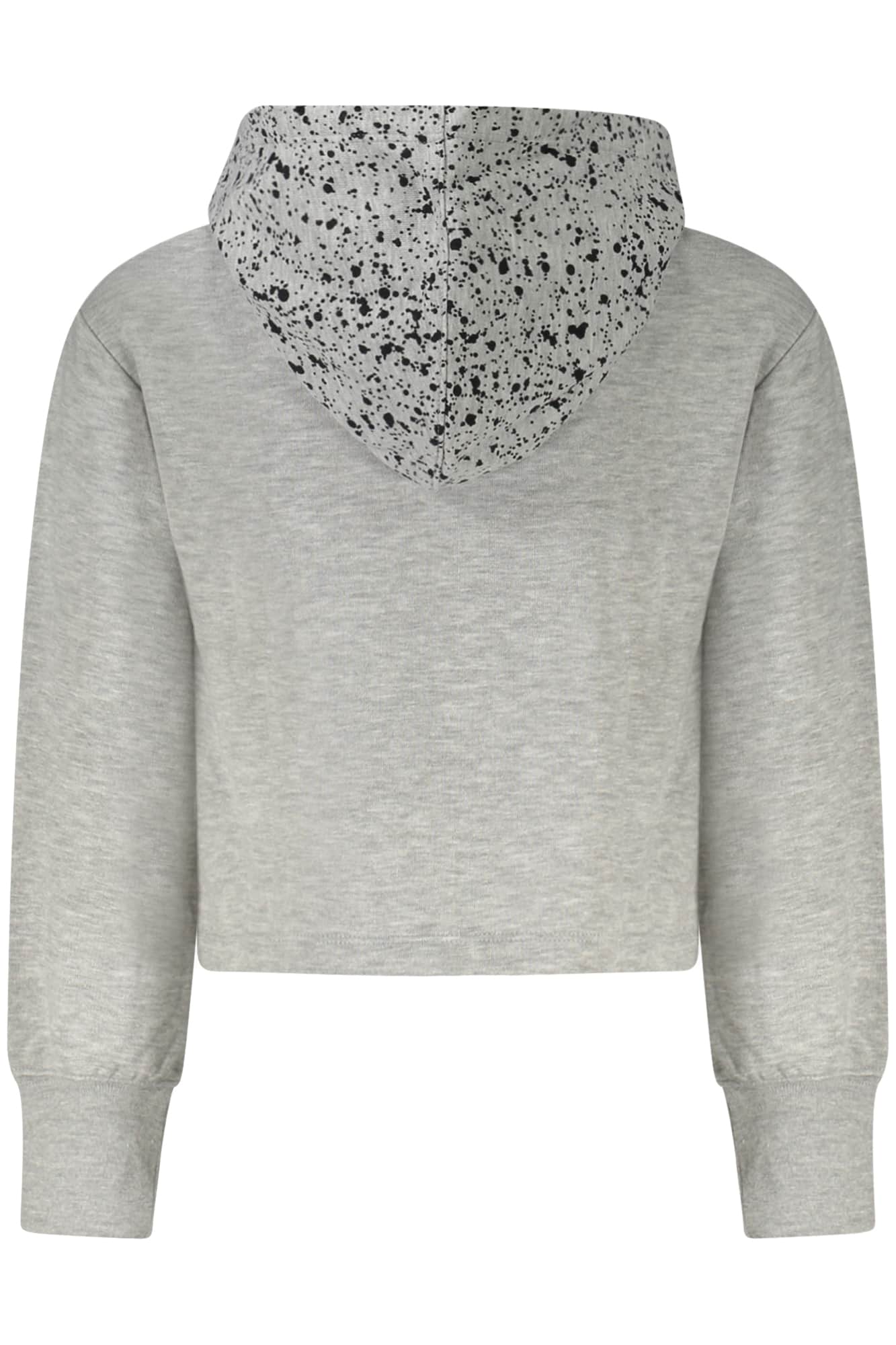 Nike con cremallera sudadera para niñas, gris
