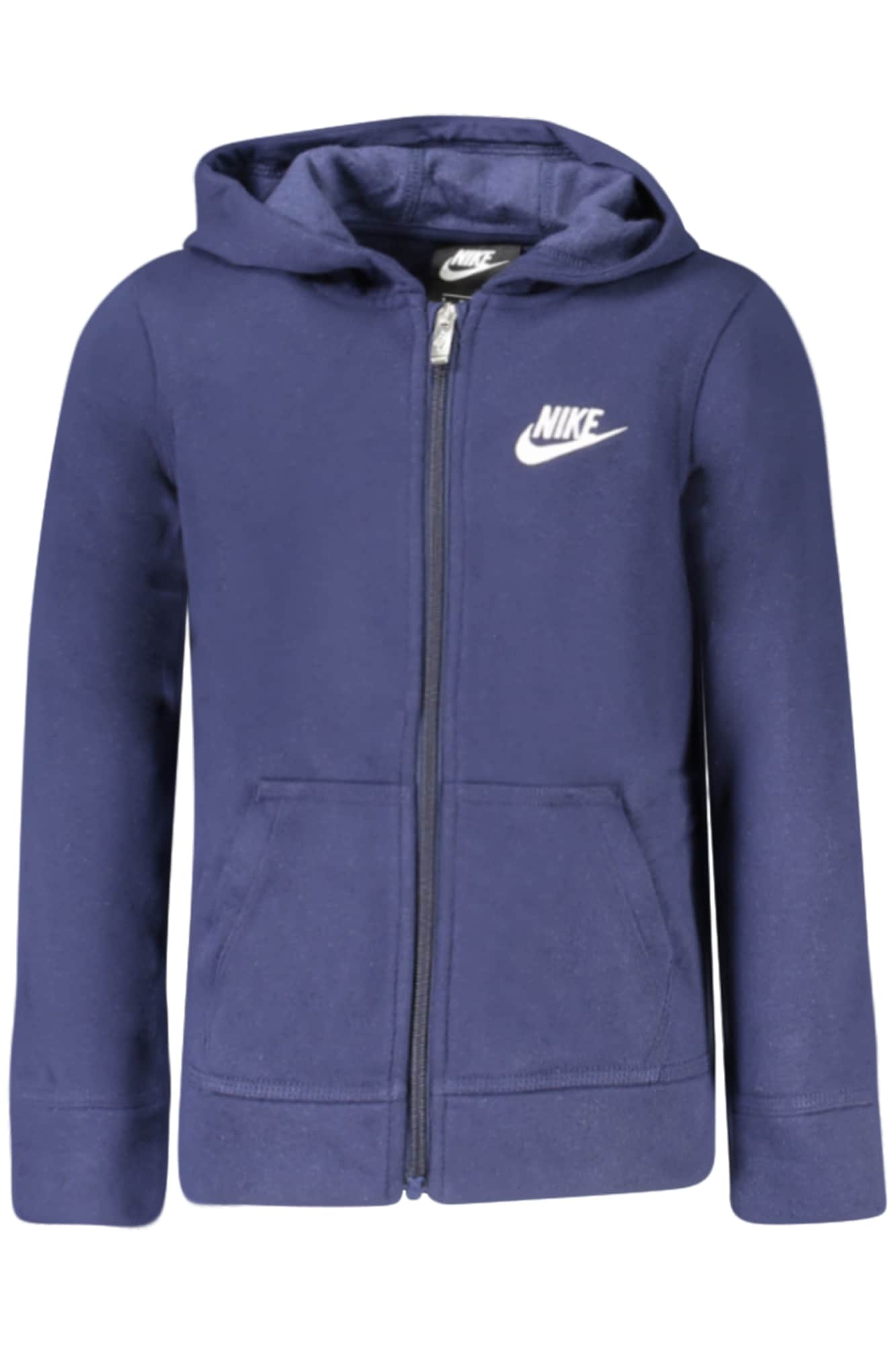 Nike niños negro con cremallera sudadera