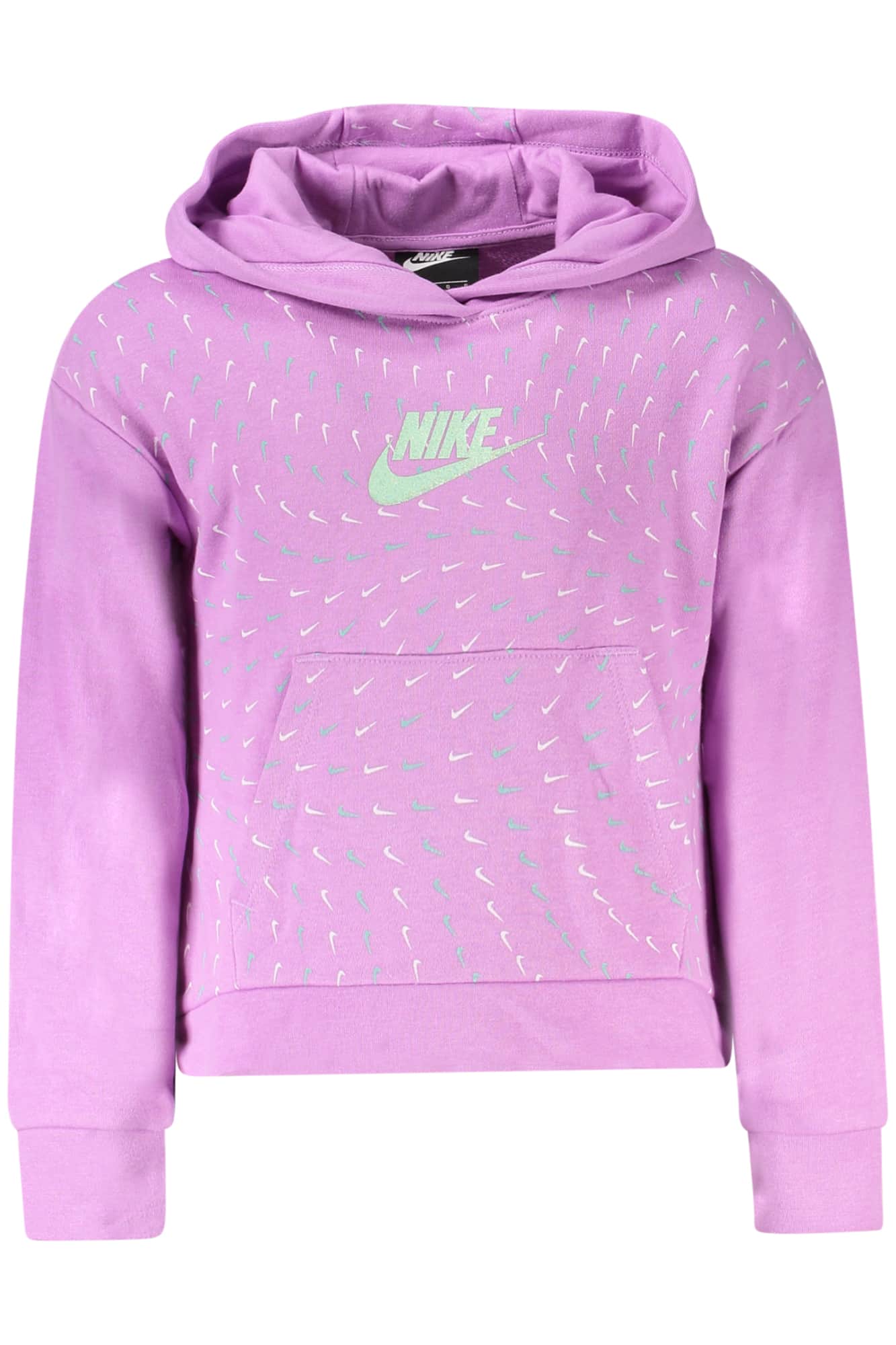 Nike con cremallera sudadera para niñas, rosa