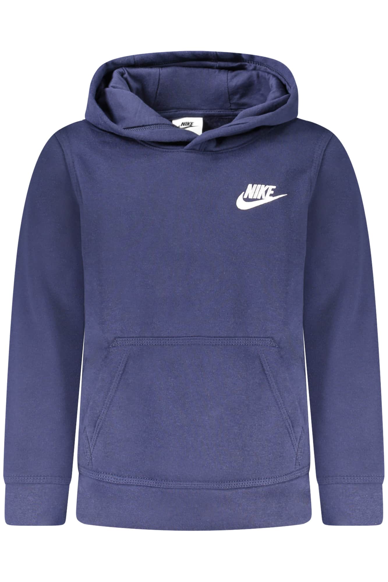 Nike niños azul con cremallera sudadera