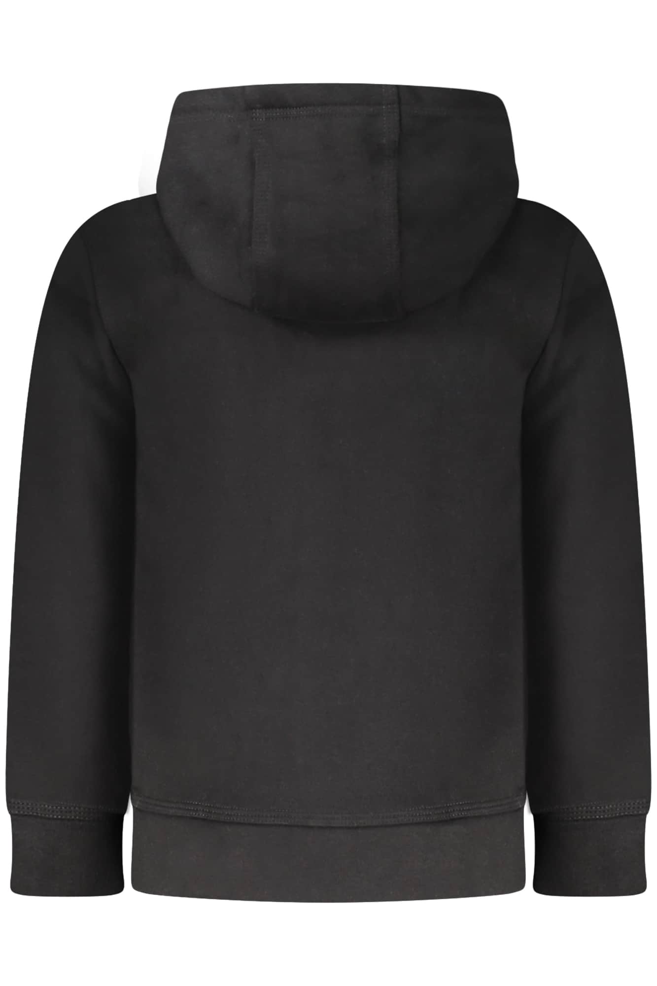 Nike niños negro con cremallera sudadera