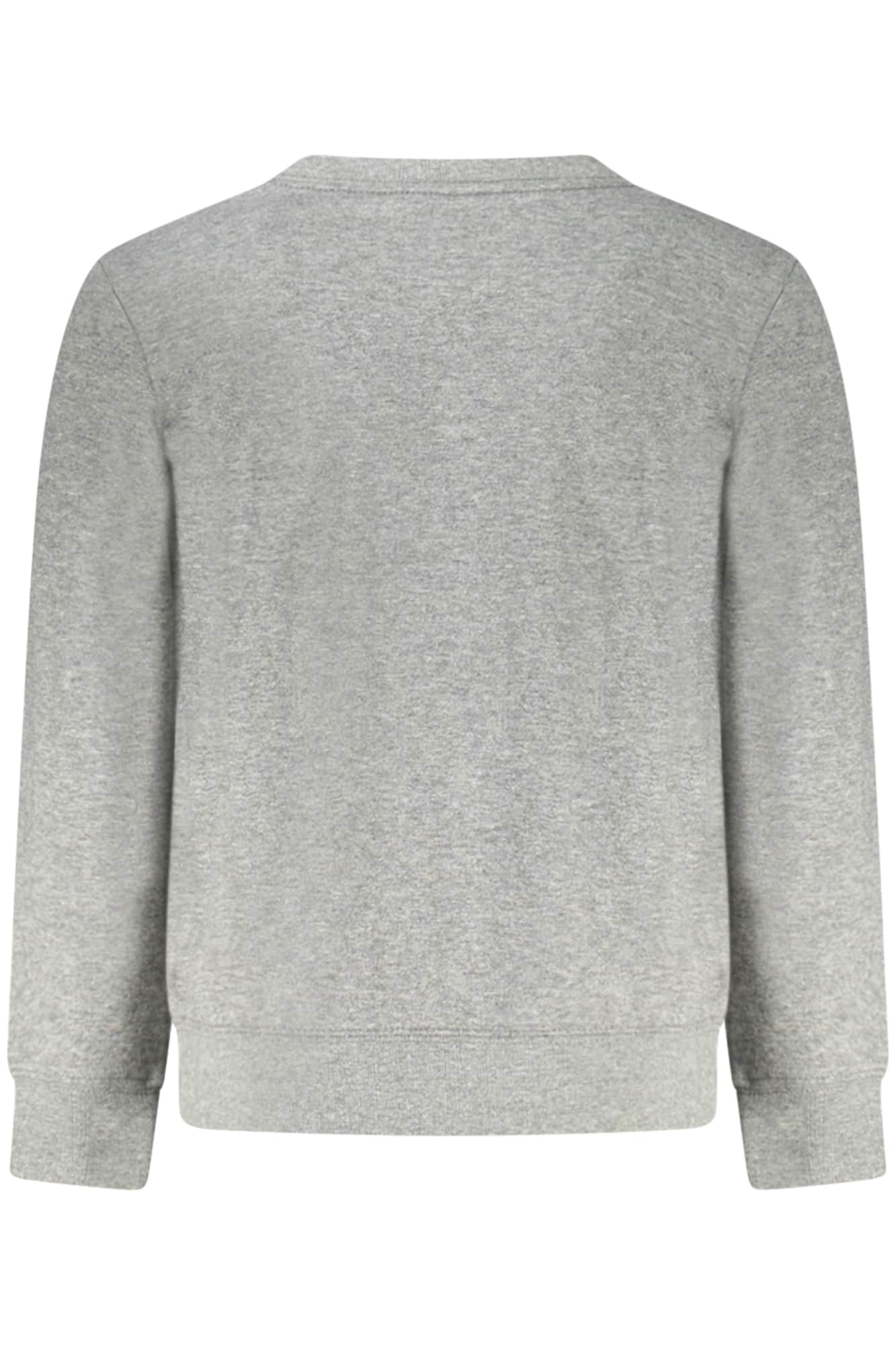 Nike niños gris con cremallera sudadera