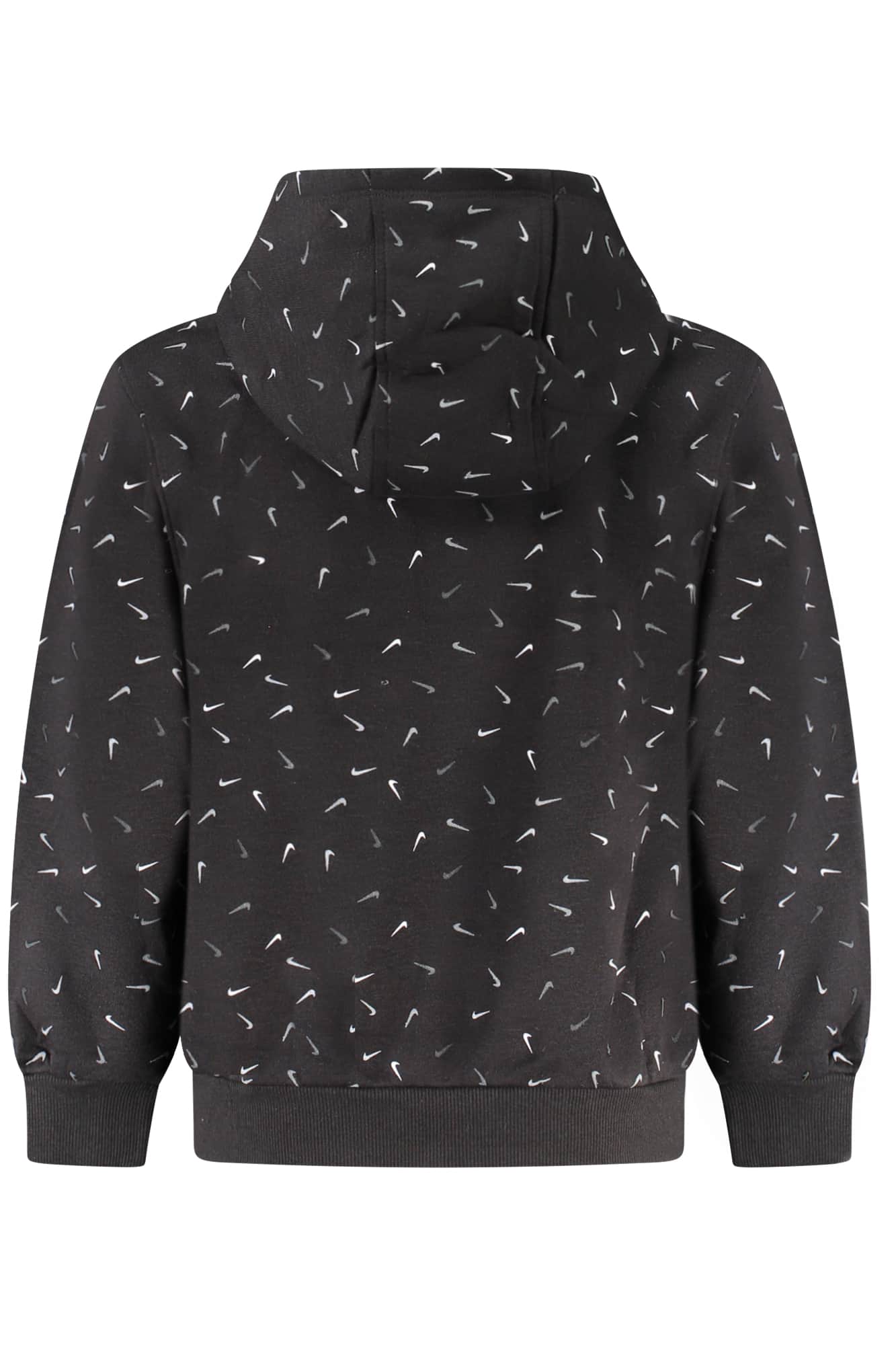 Nike niños negro con cremallera sudadera