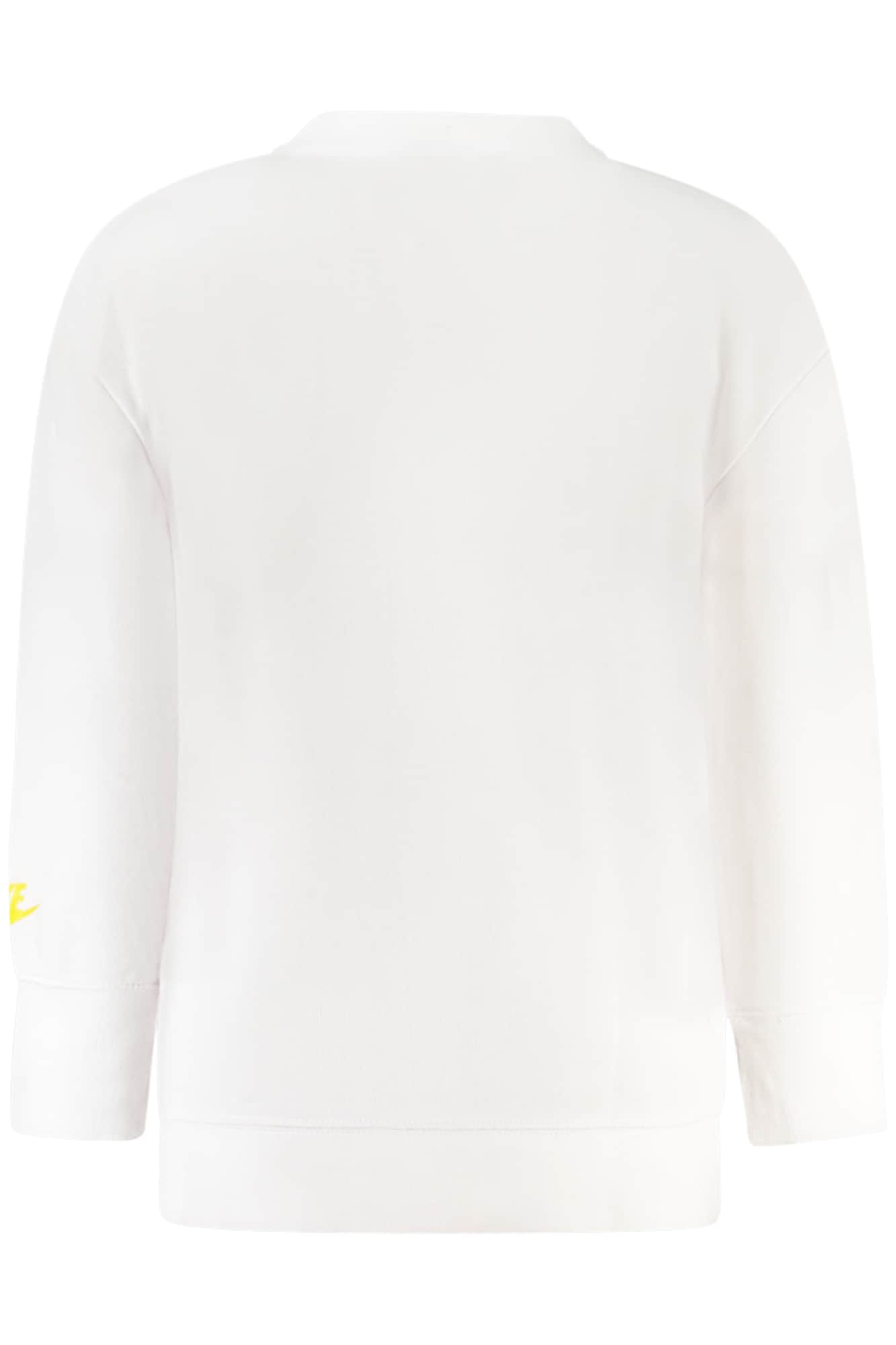 Nike niños blanco con cremallera sudadera