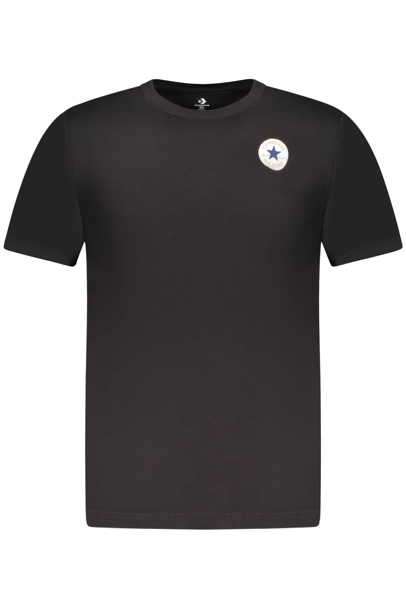 Converse Niños Manga Corta T-Camisa, Negro