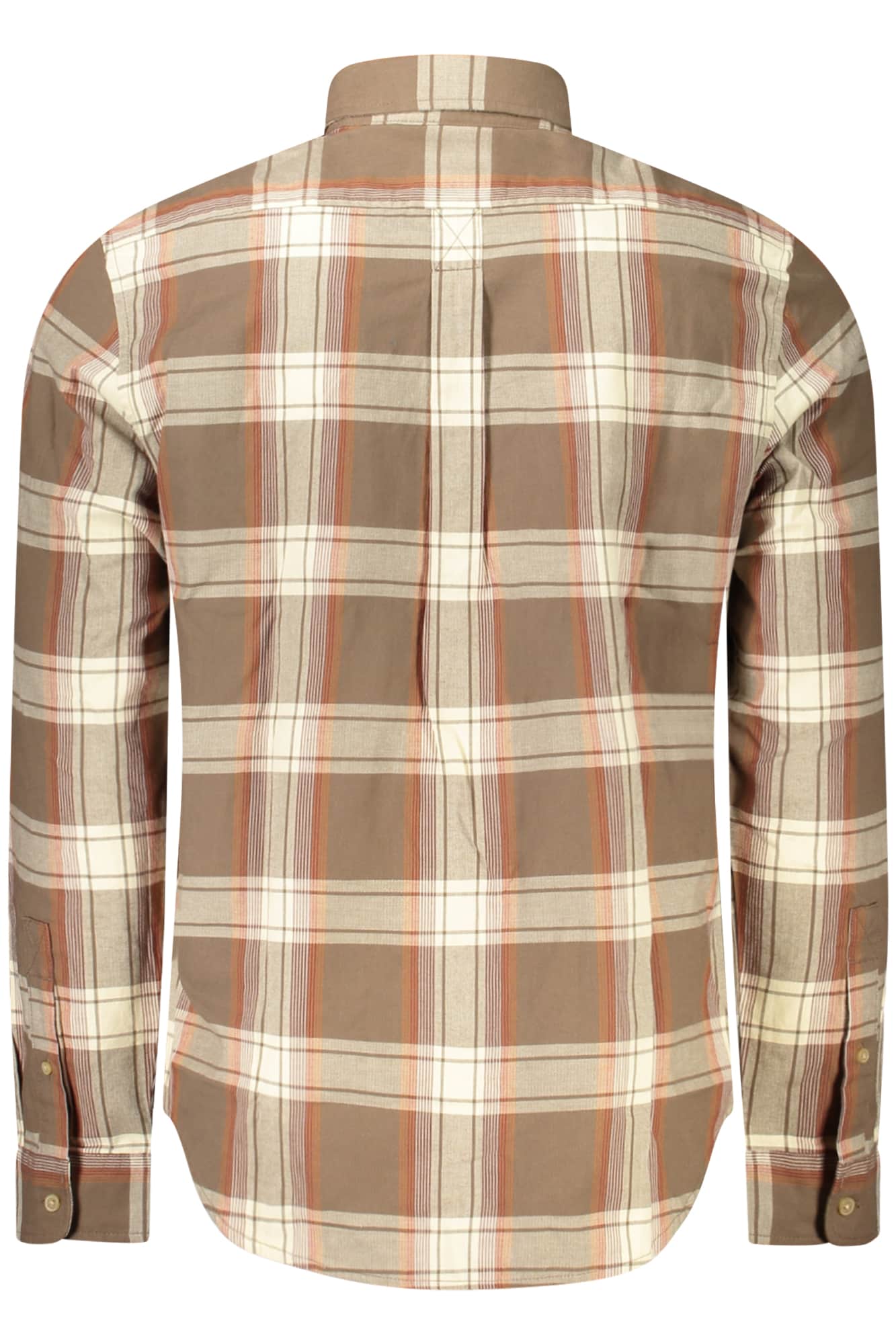 Timberland hombre manga larga camisa, rojo