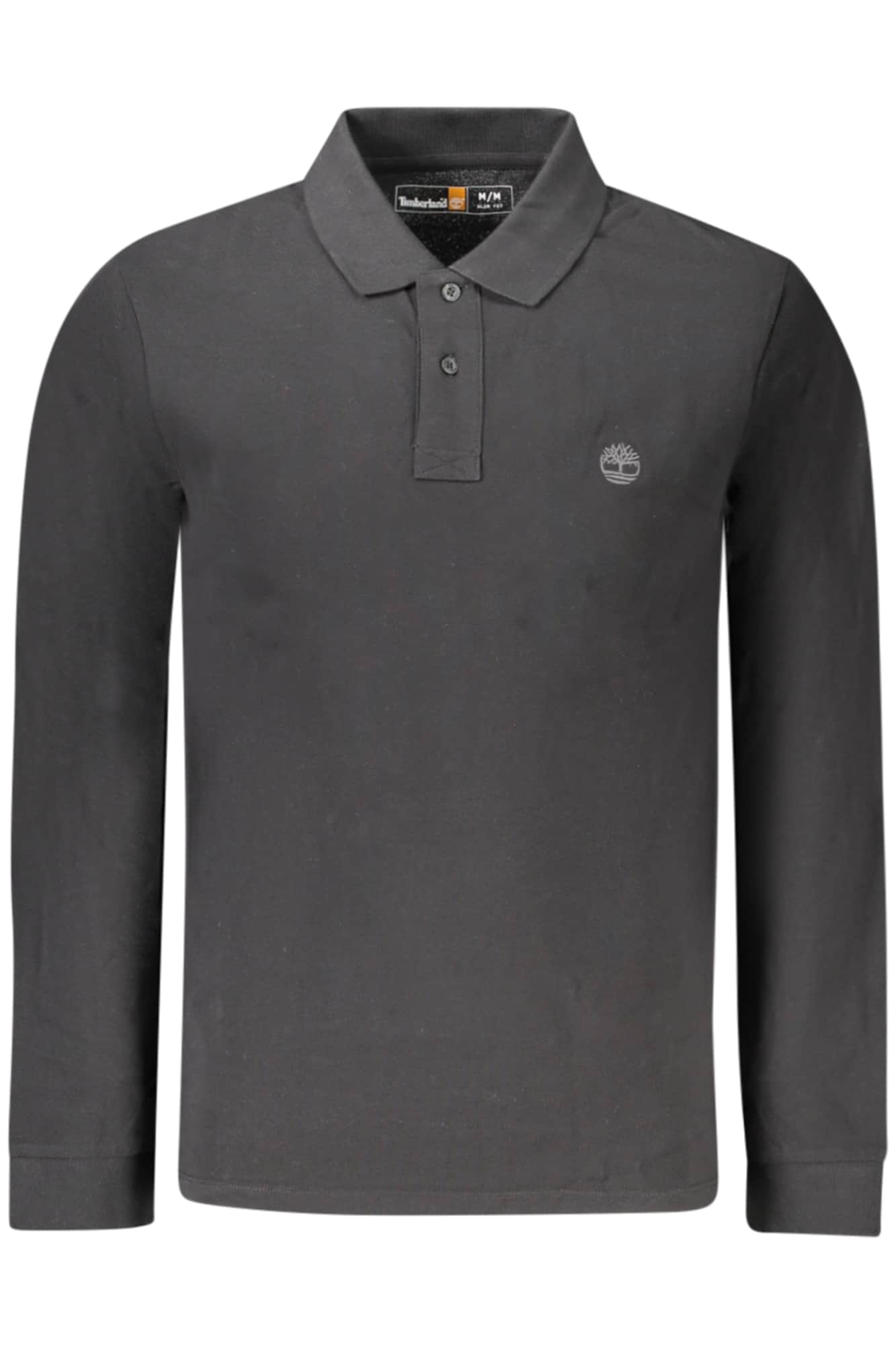 Timberland hombre manga larga polo negro