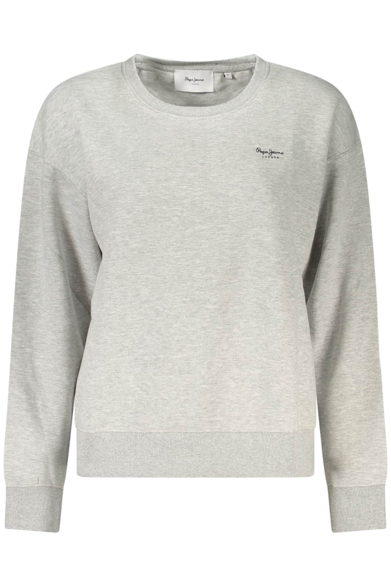 Pepe vaqueros mujer gris con cremallera sudadera