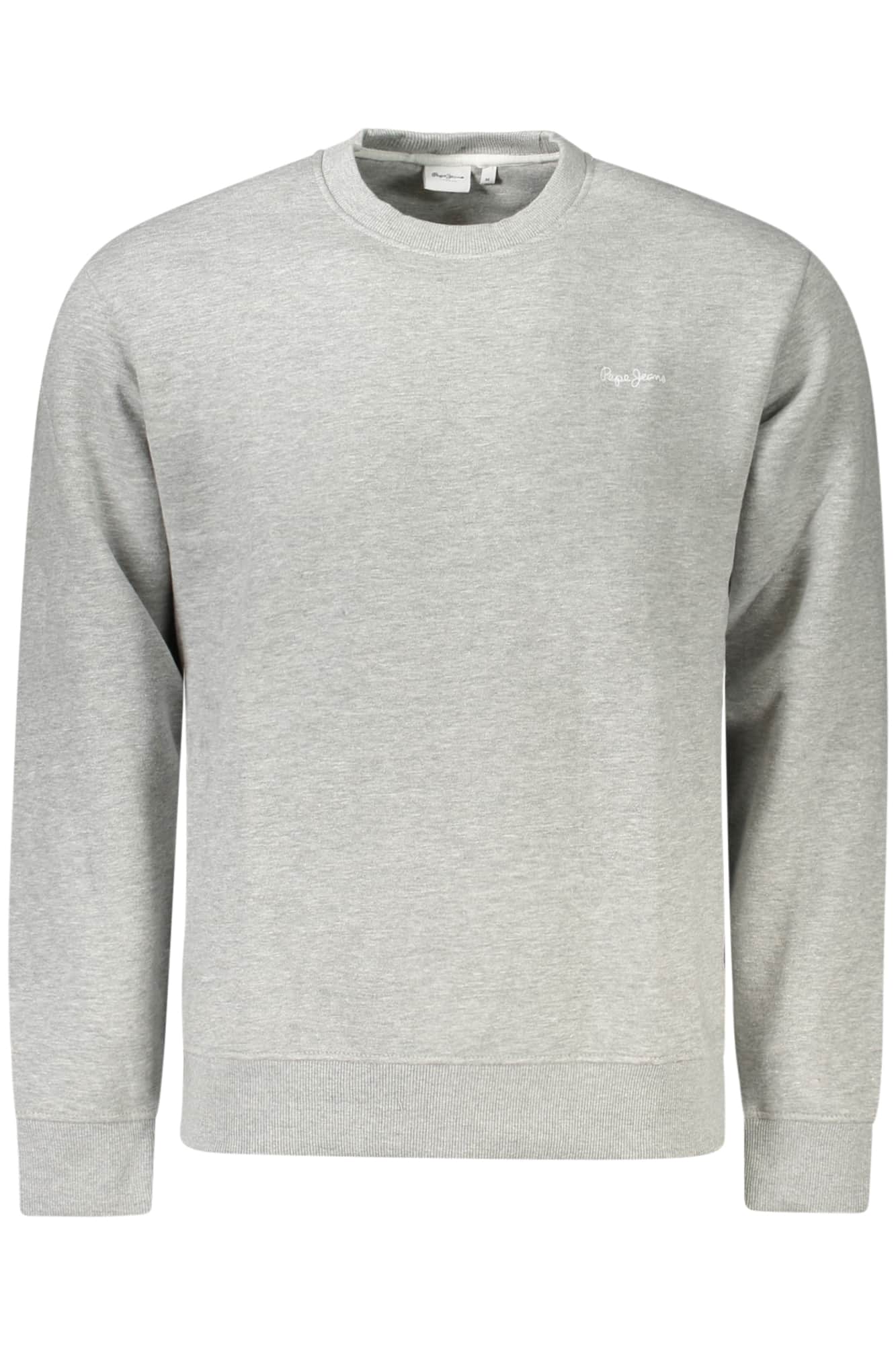 Pepe vaqueros hombre gris con cremallera sudadera