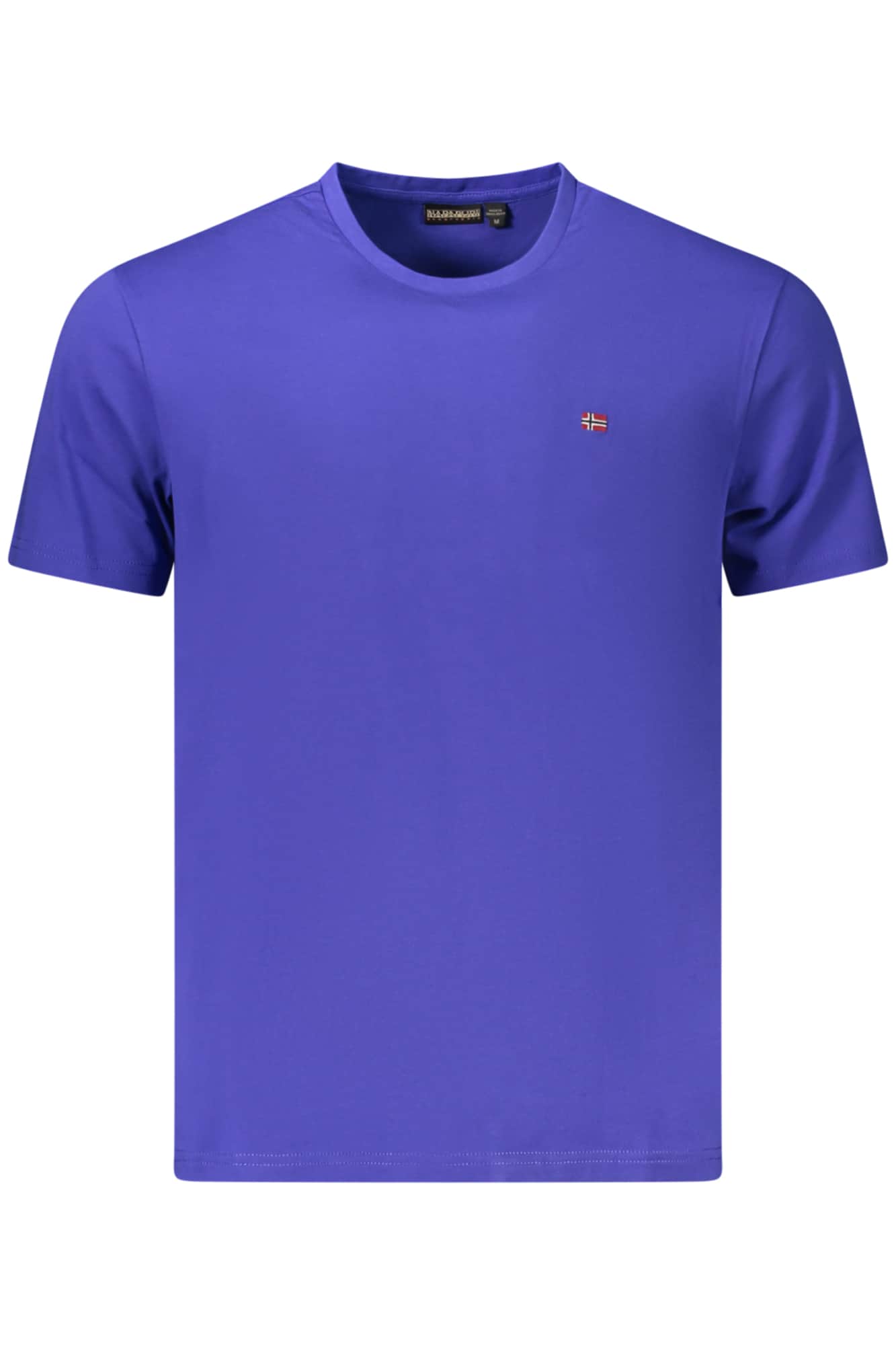 Napapijri hombre manga corta t-camisa, azul