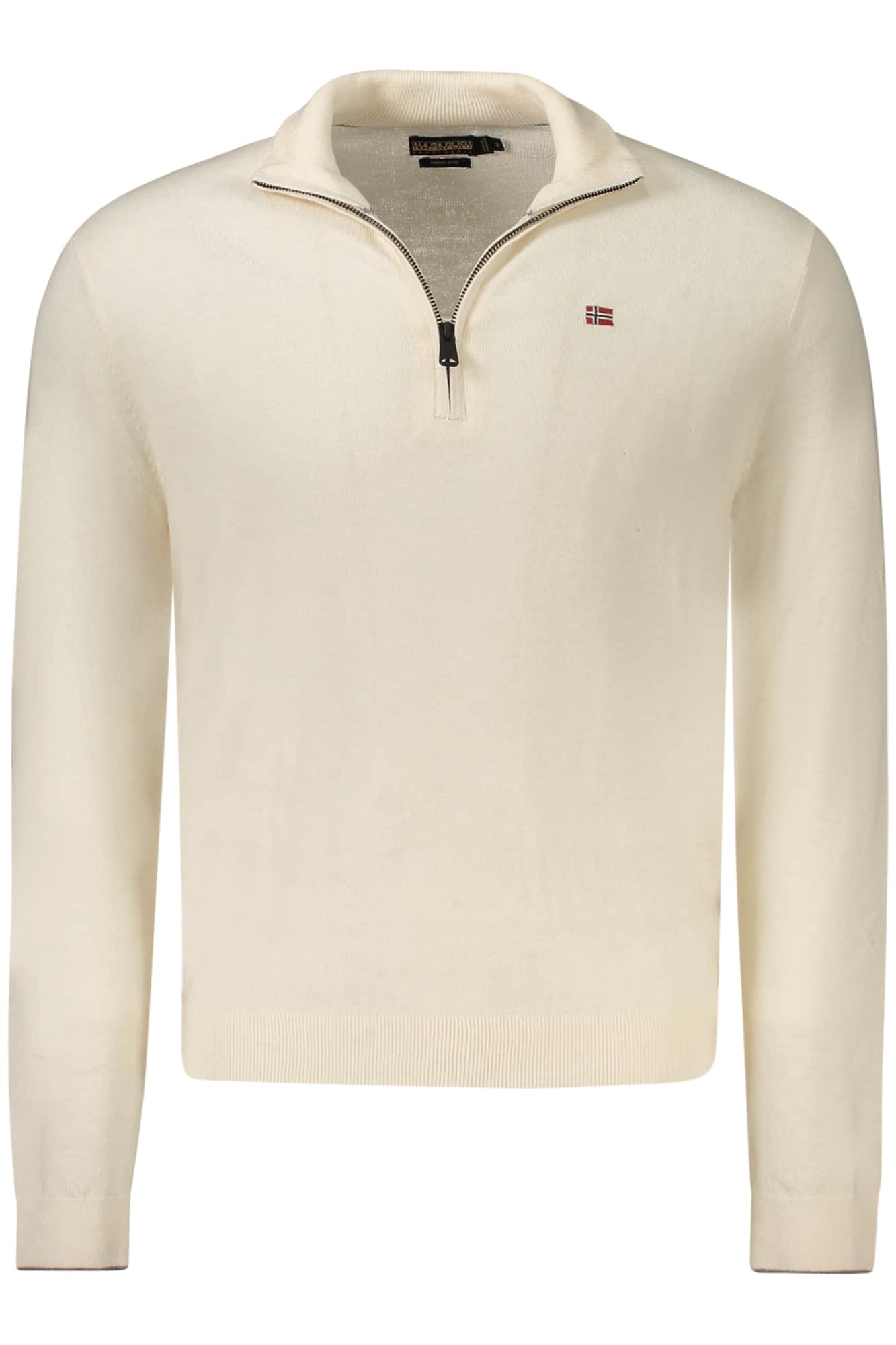Napapijri hombre blanco jersey
