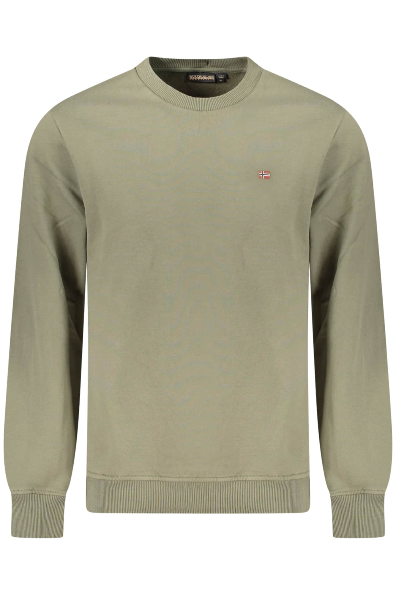 Napapijri hombre con cremallera sudadera, verde