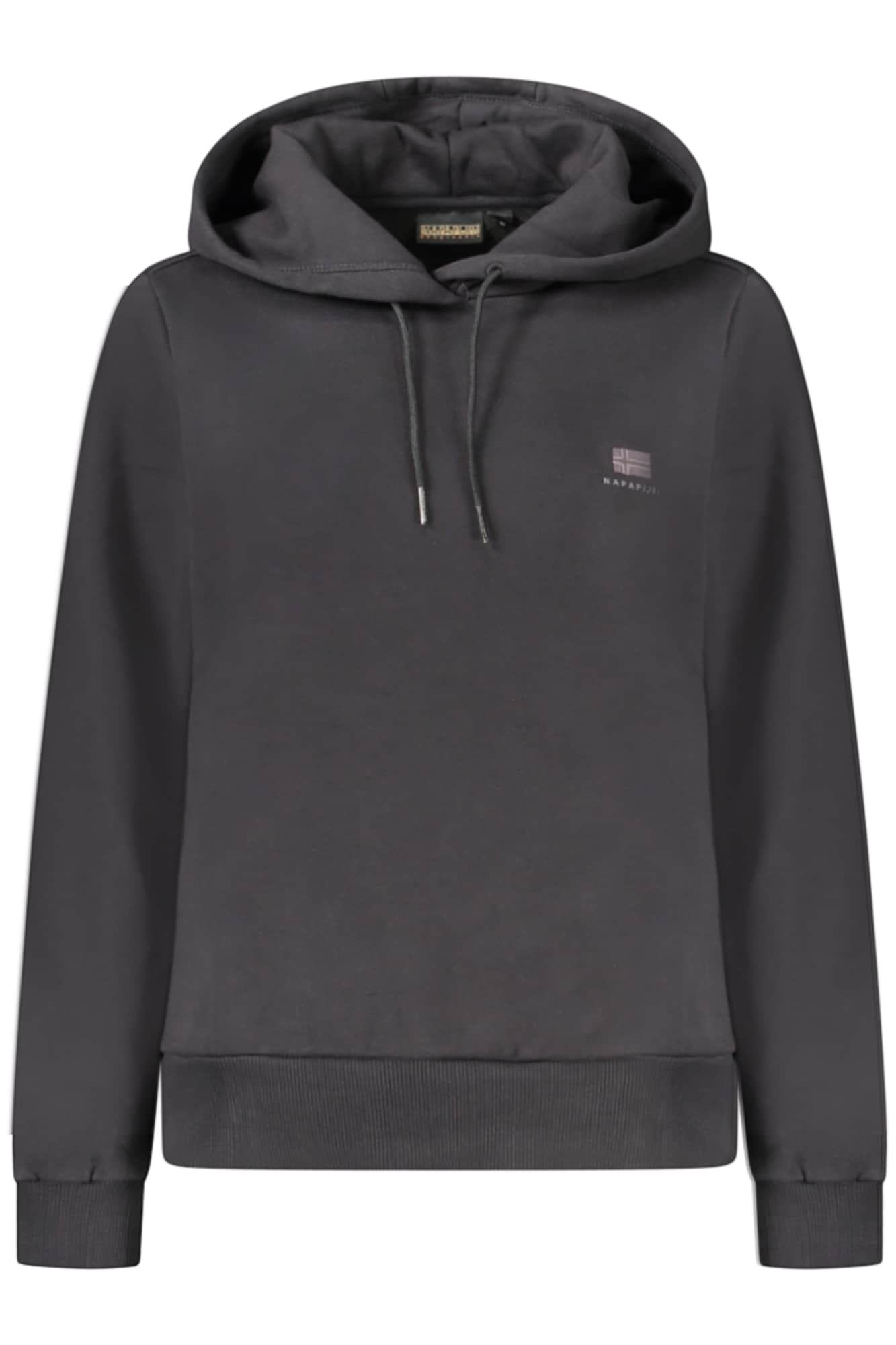 Napapijri mujer con cremallera sudadera, negro