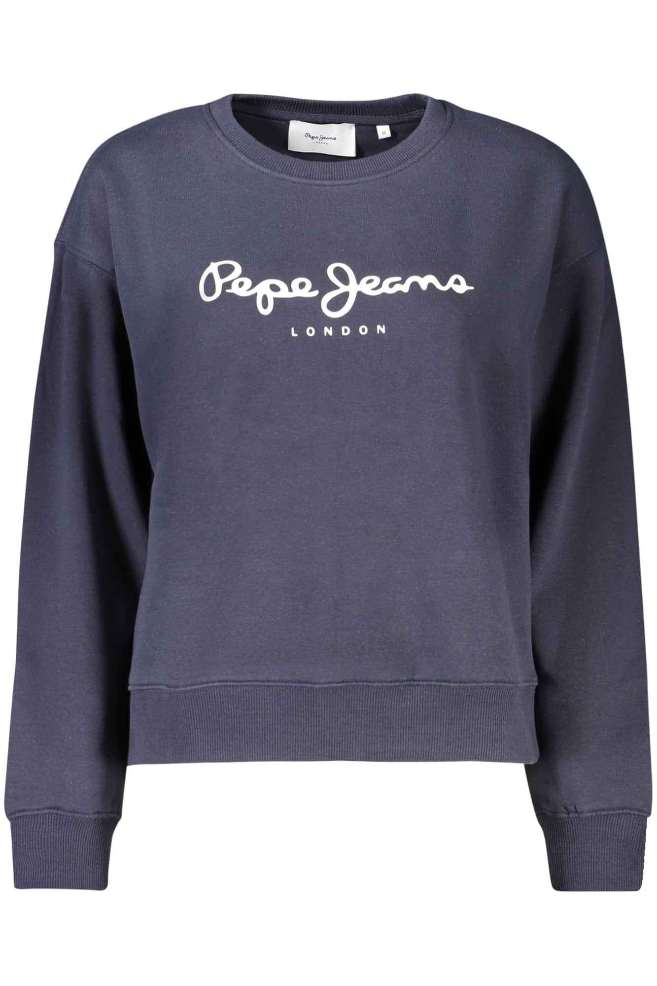 Pepe vaqueros mujer azul con cremallera sudadera