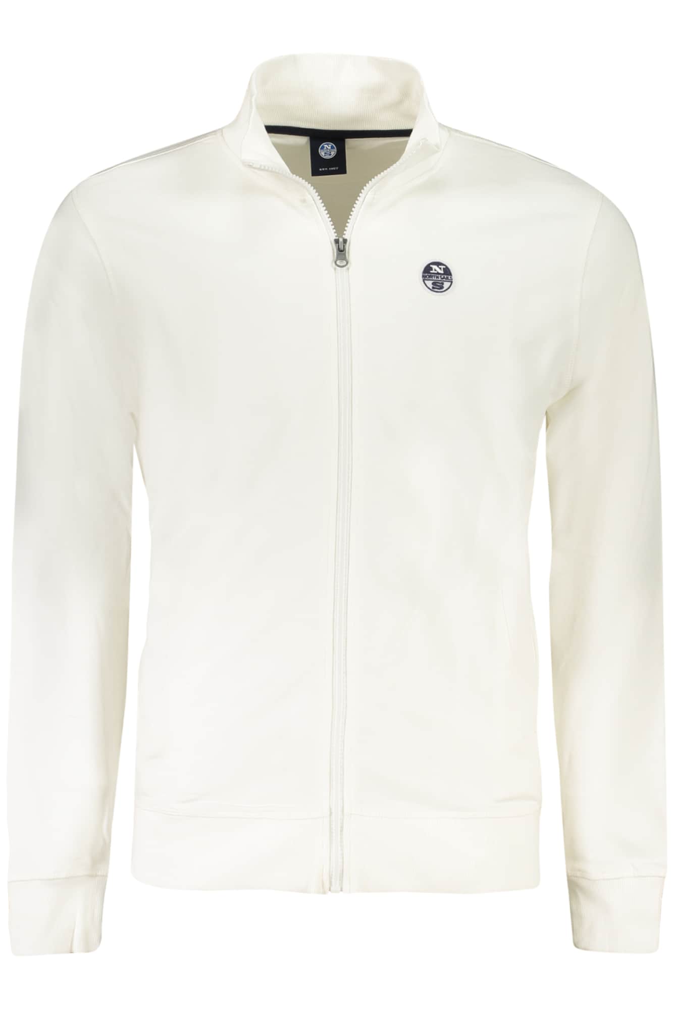 North Sails hombre negro con cremallera sudadera