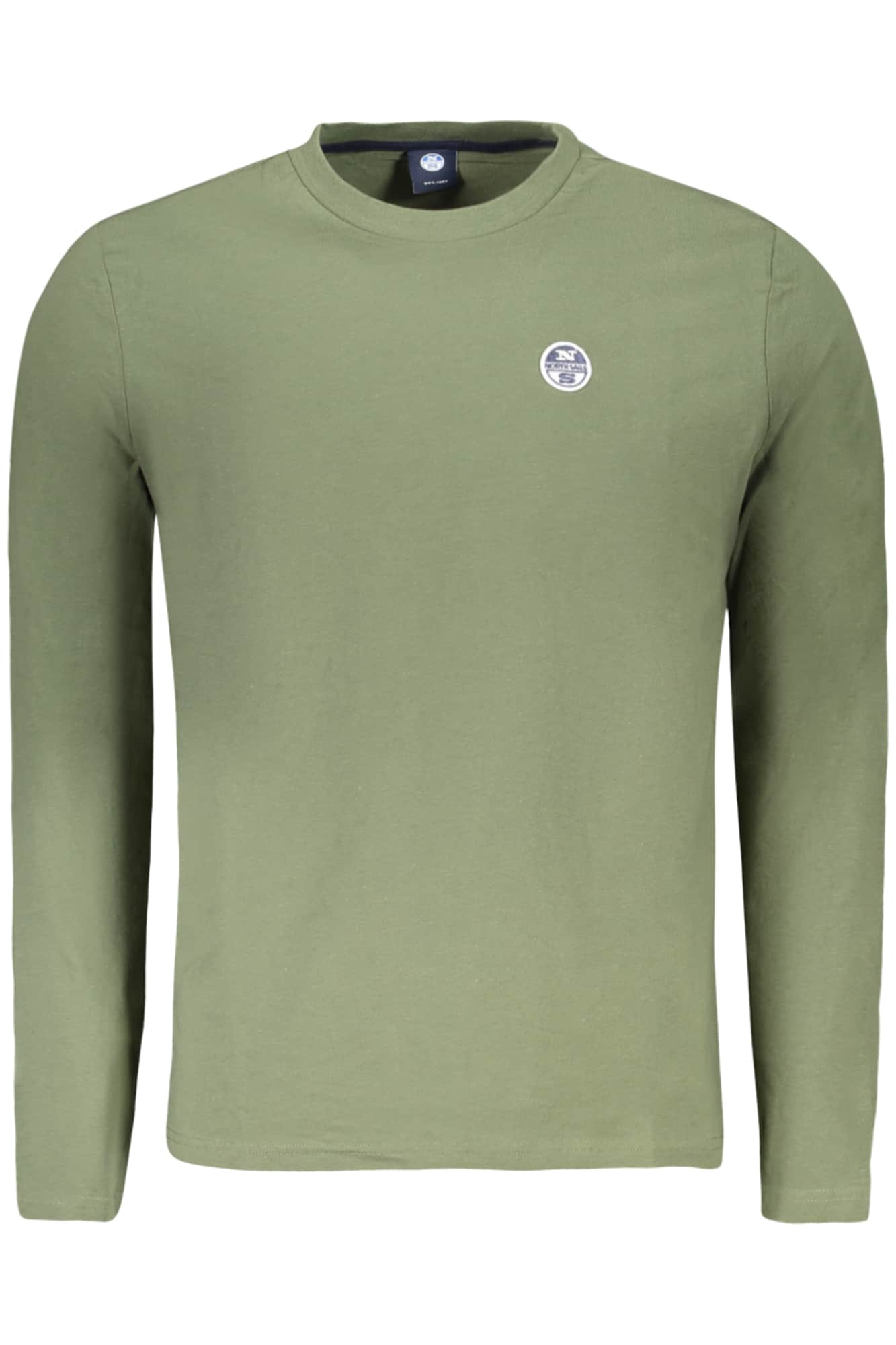 North Sails hombre manga larga t-camisa negro