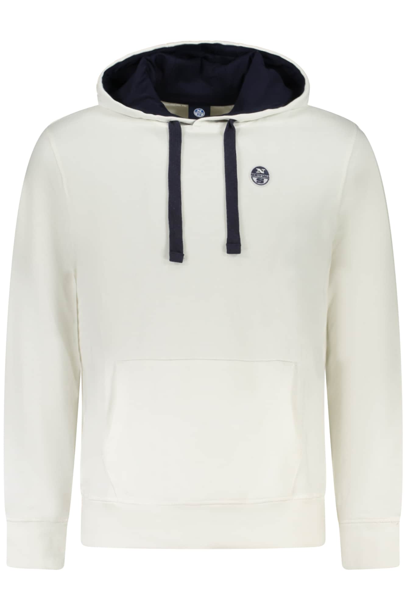 North Sails hombre con cremallera sudadera blanco