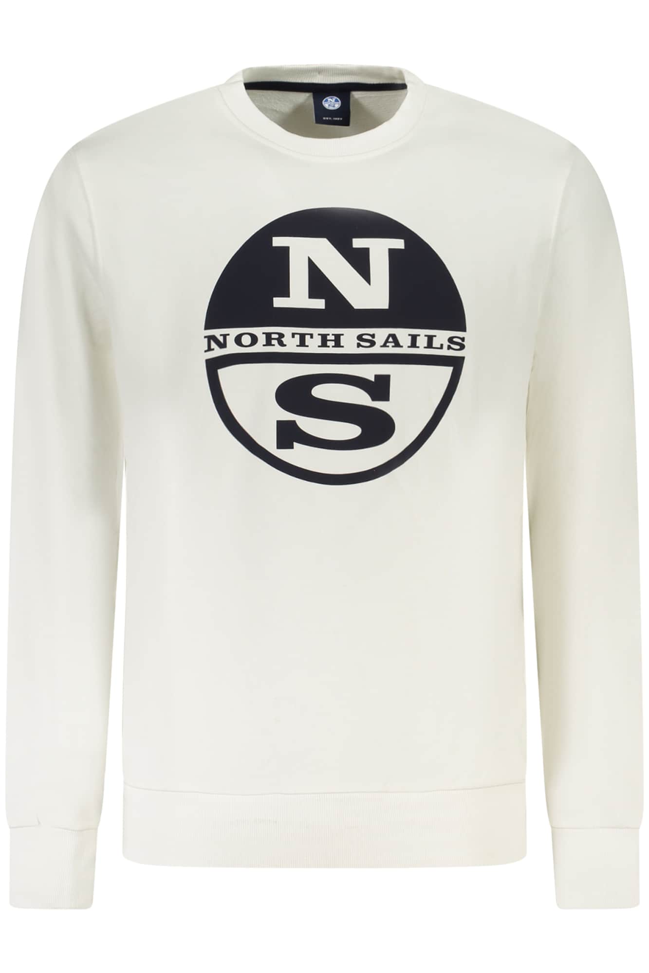 North Sails hombre con cremallera sudadera blanco