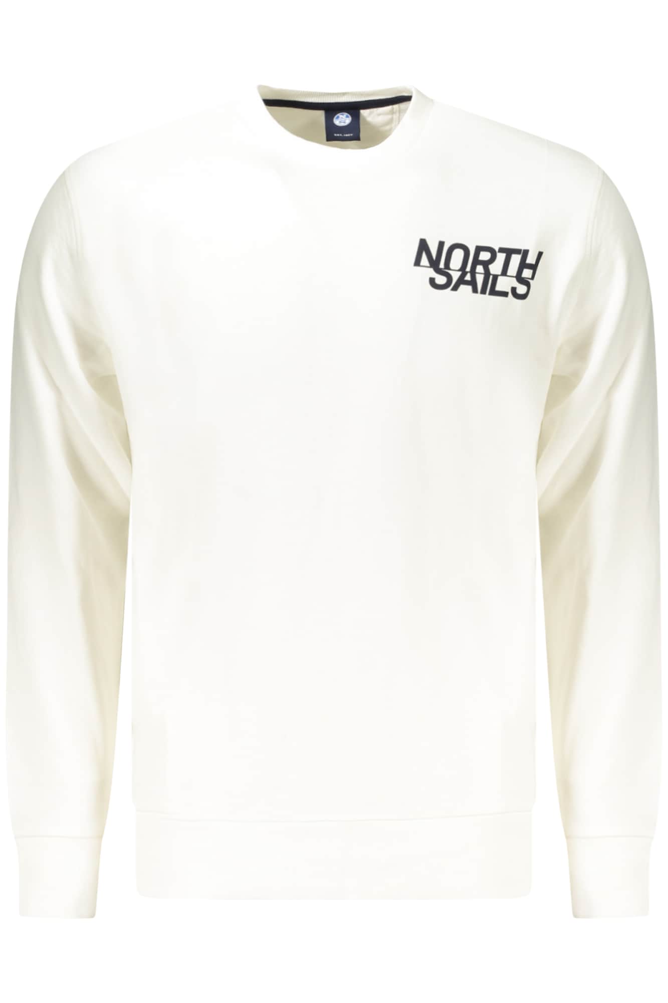 North Sails hombre con cremallera sudadera blanco