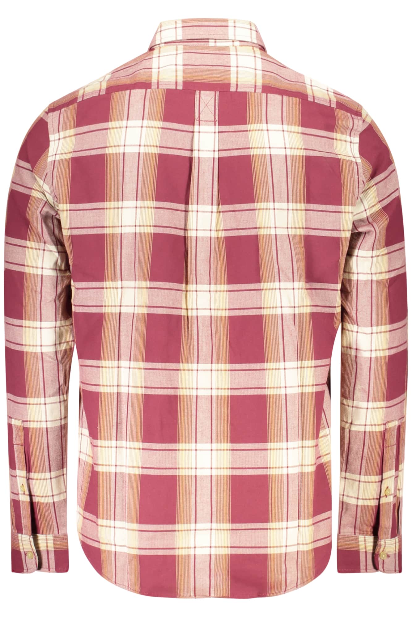 Timberland hombre manga larga camisa, rojo