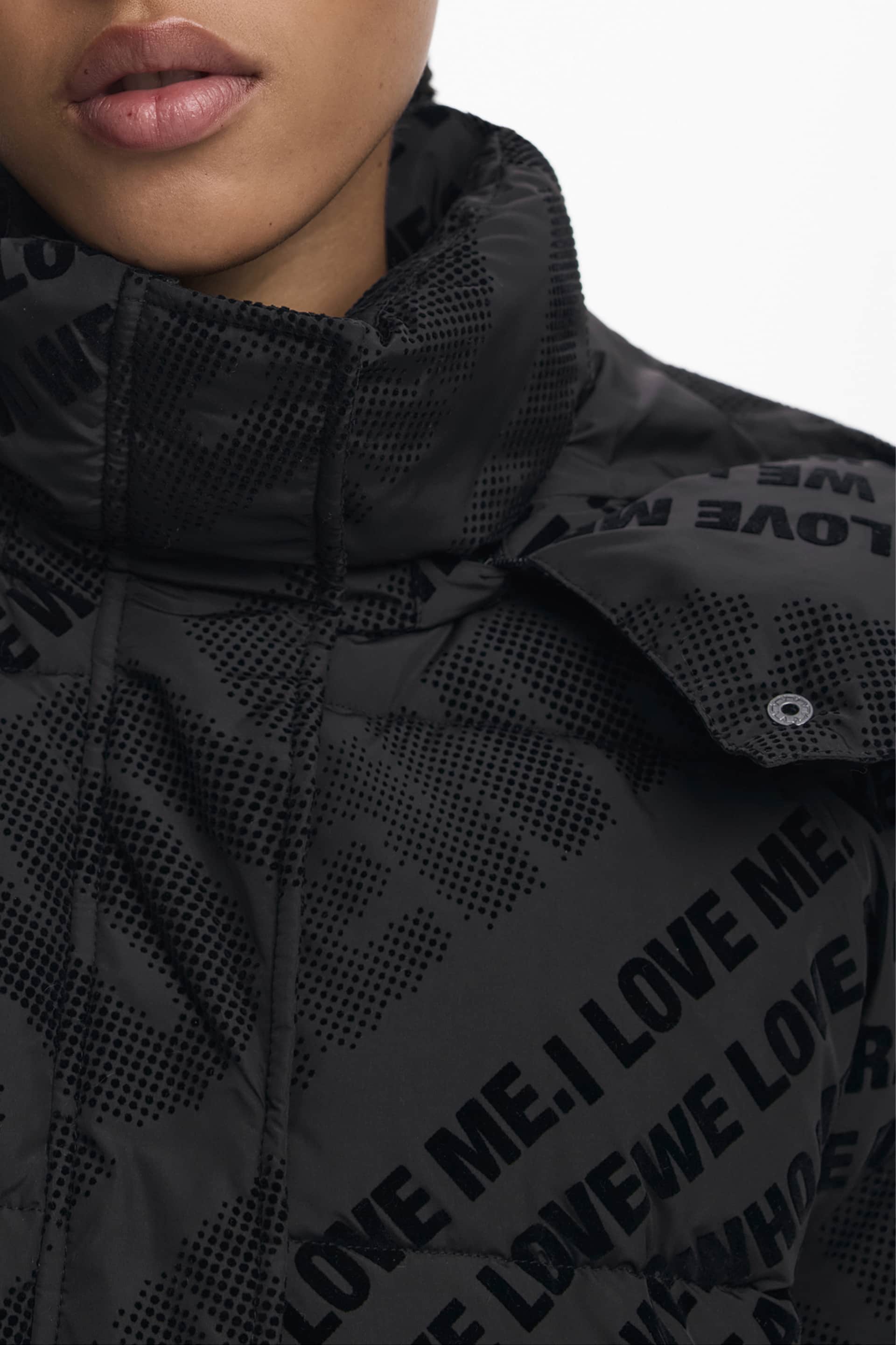 Desigual mujer negro chaqueta