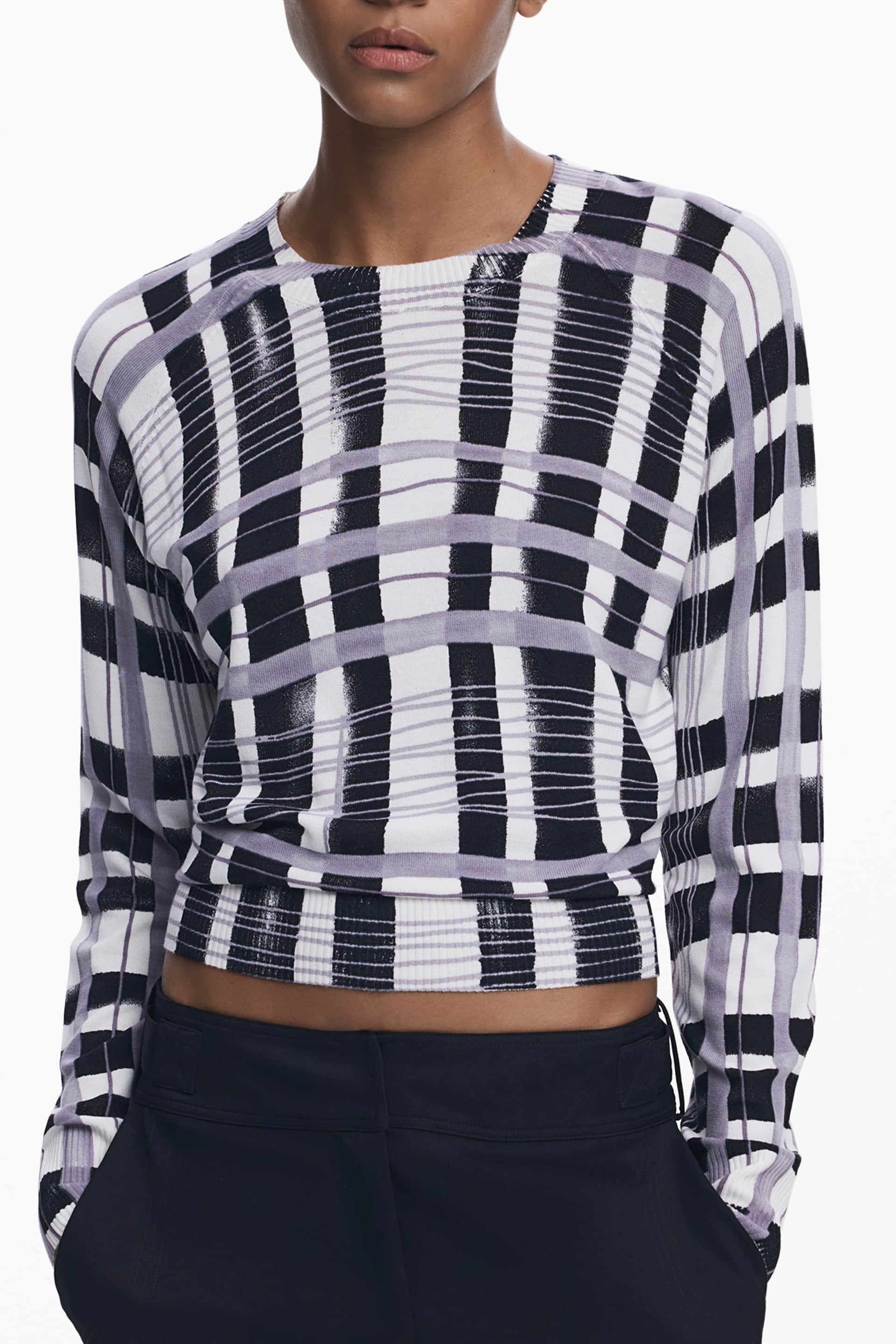 Desigual mujer blanco jersey