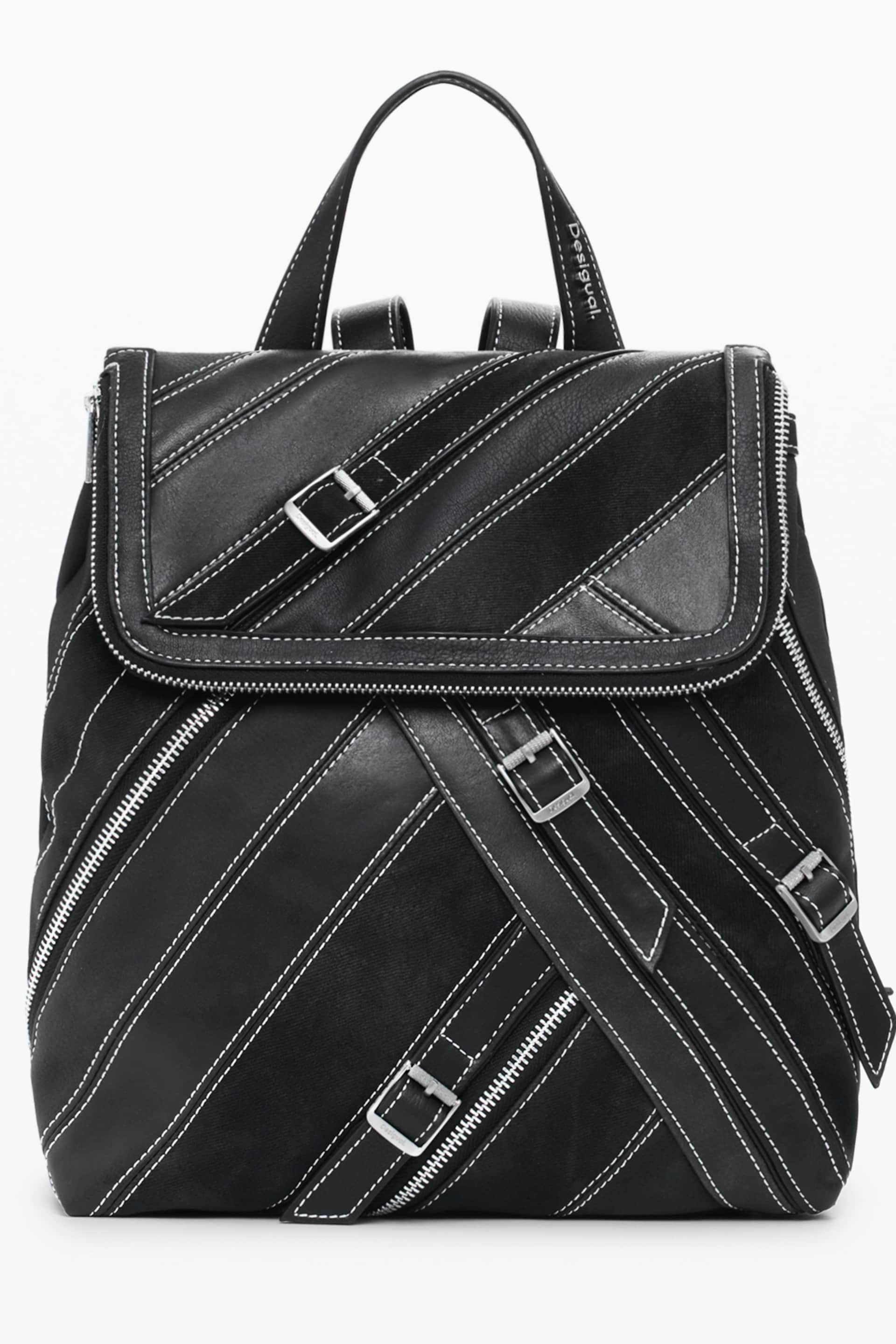 Desigual mujer negro mochila